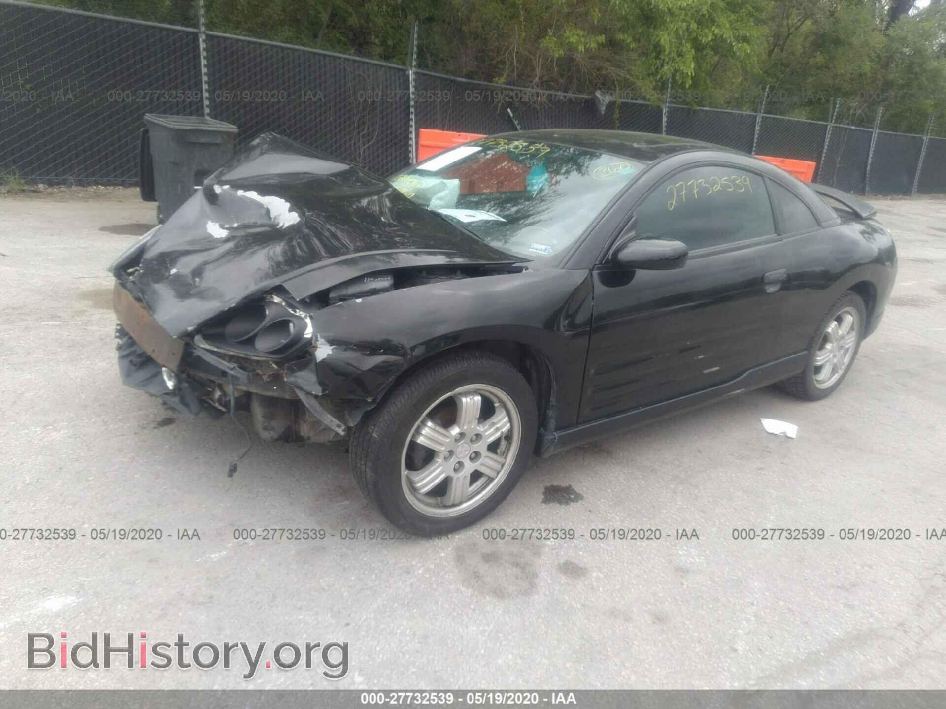 2000 MITSUBISHI ECLIPSE - VIN: 4A3AC54L7YE167156 - Photo 2