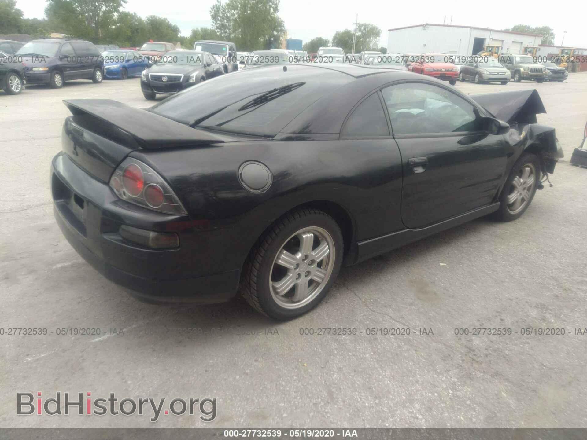 2000 MITSUBISHI ECLIPSE - VIN: 4A3AC54L7YE167156 - Photo 4