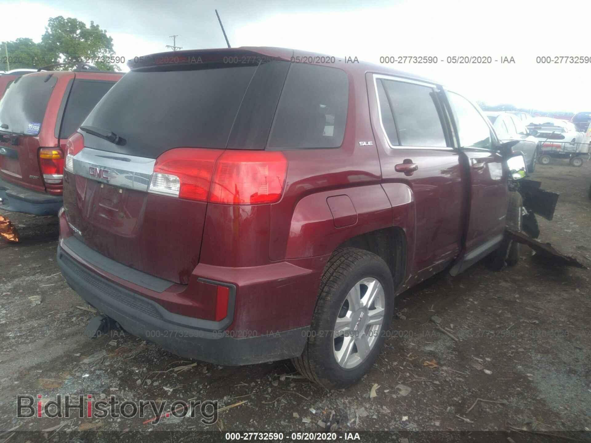 2016 GMC TERRAIN - VIN: 2GKALMEK9G6169906 - Фото 4