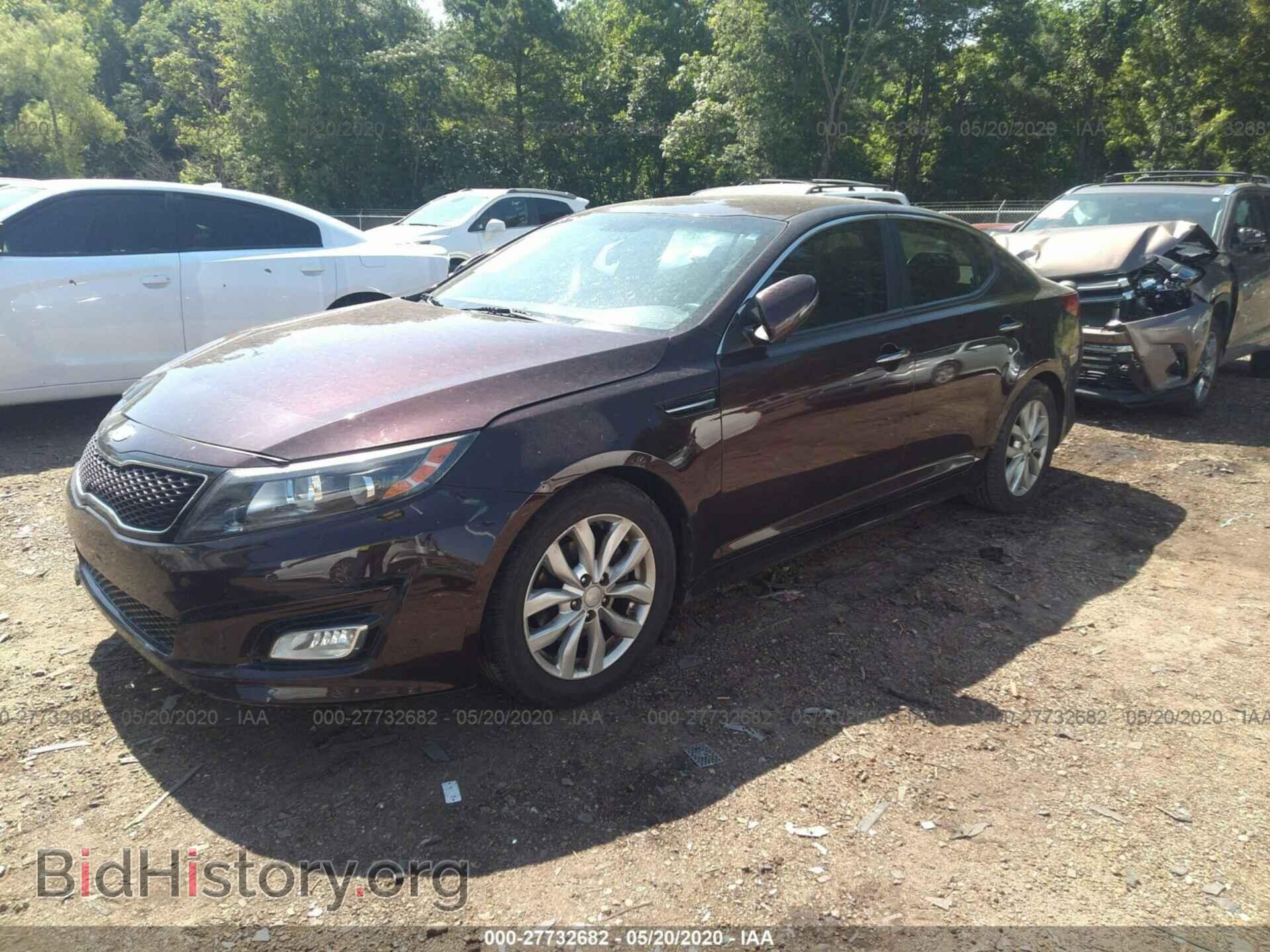 2015 KIA OPTIMA - VIN: 5XXGM4A73FG359727 - Фото 2