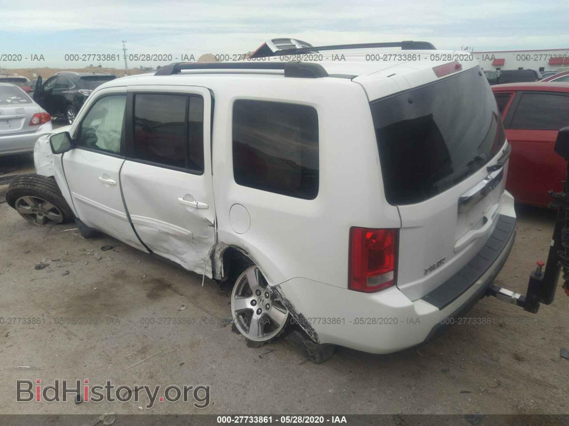 2009 HONDA PILOT - VIN: 5FNYF38539B004660 - Фото 3