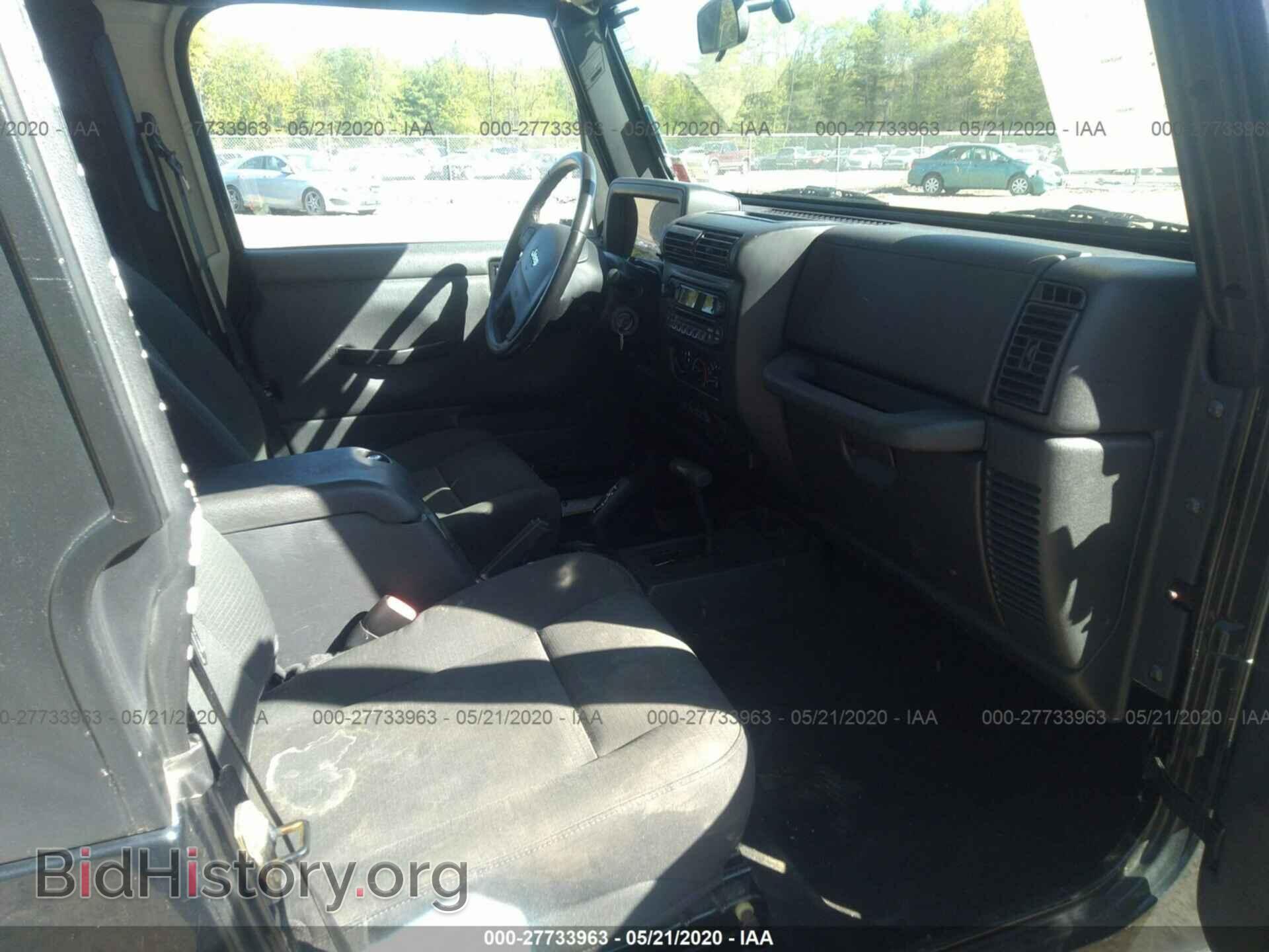 2006 JEEP WRANGLER - VIN: 1J4FA69S36P771786 - Фото 5
