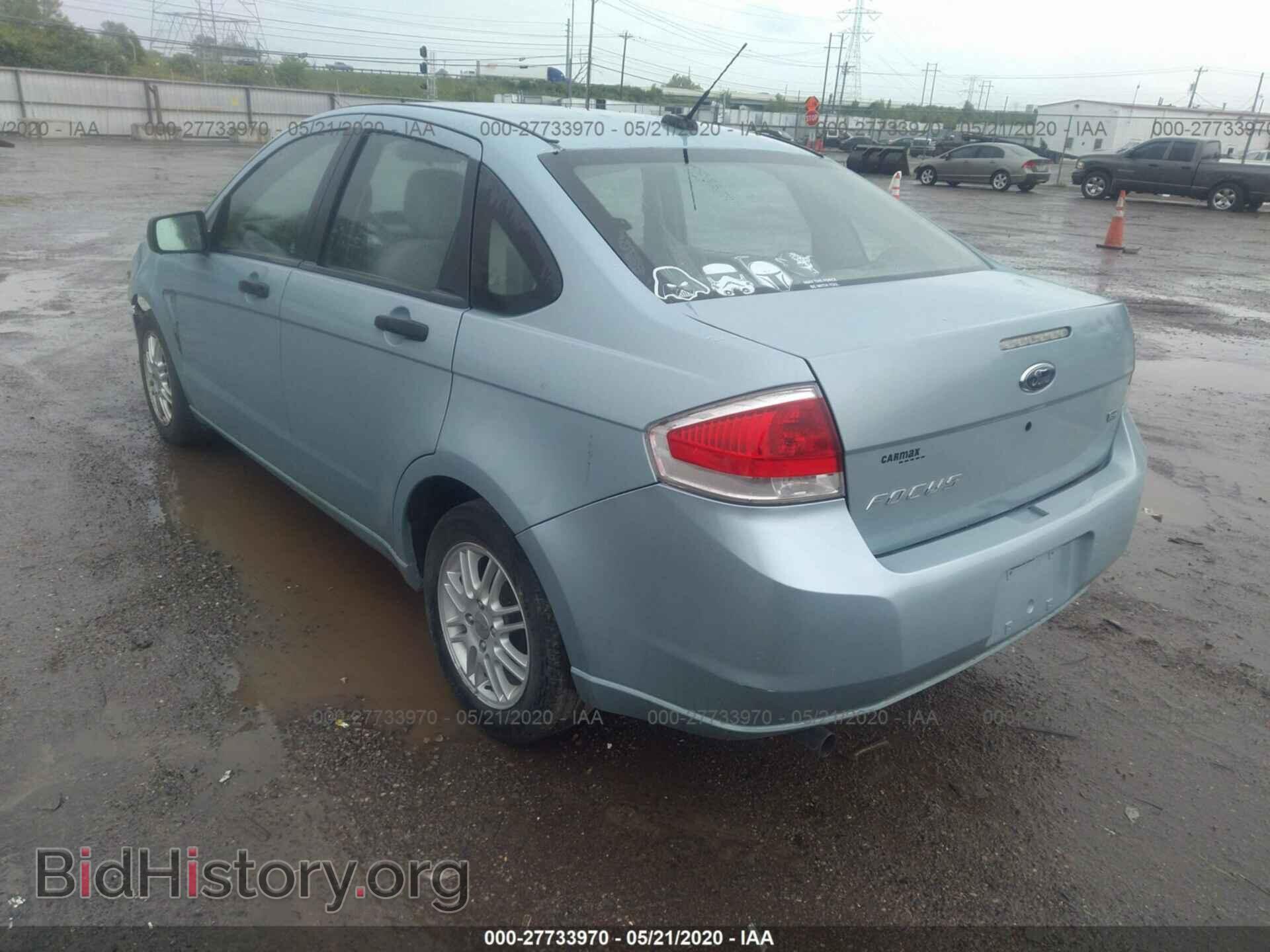2008 FORD FOCUS - VIN: 1FAHP35N98W183109 - Фото 3