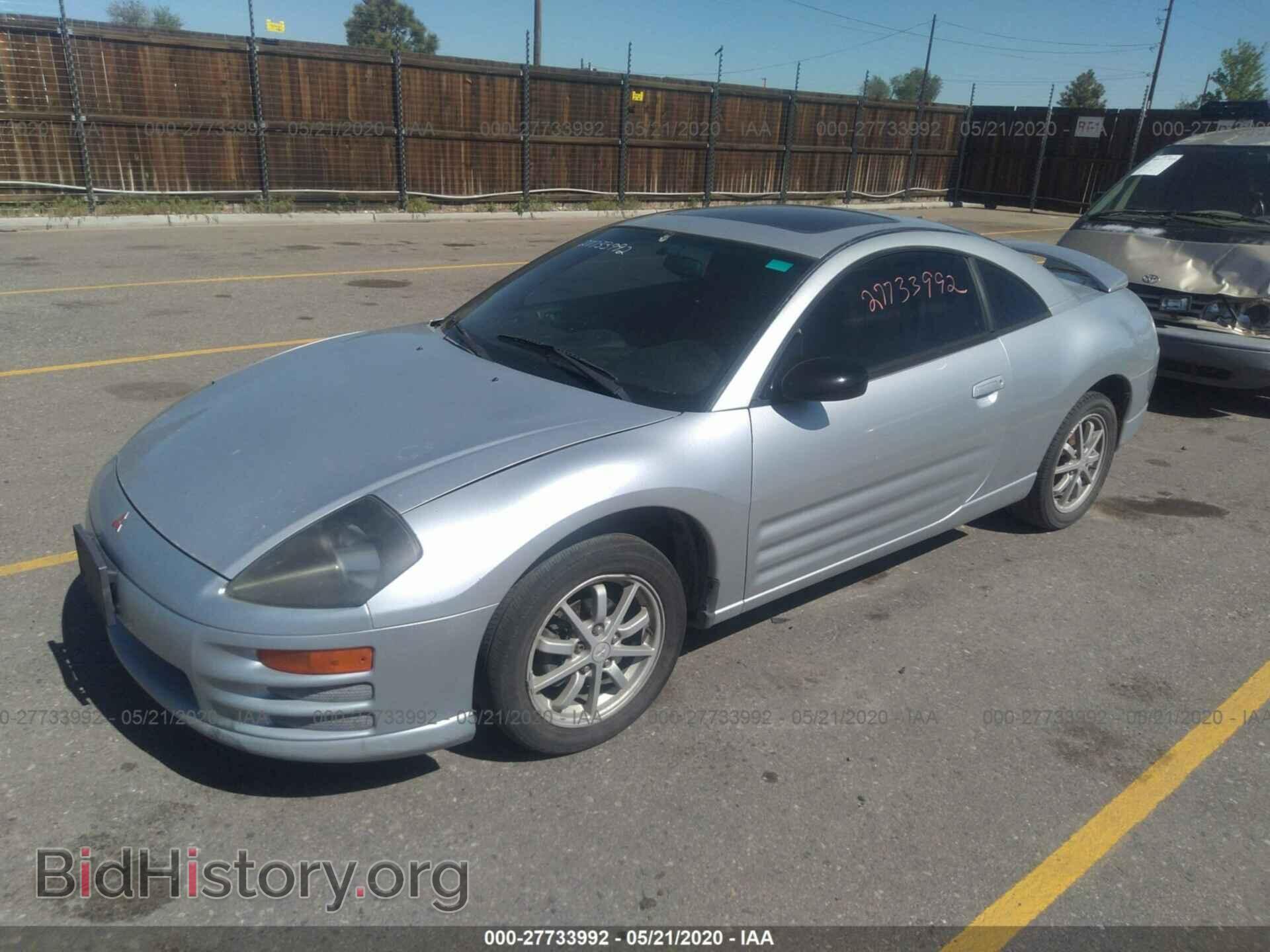 2000 MITSUBISHI ECLIPSE - VIN: 4A3AC44G4YE040751 - Photo 2