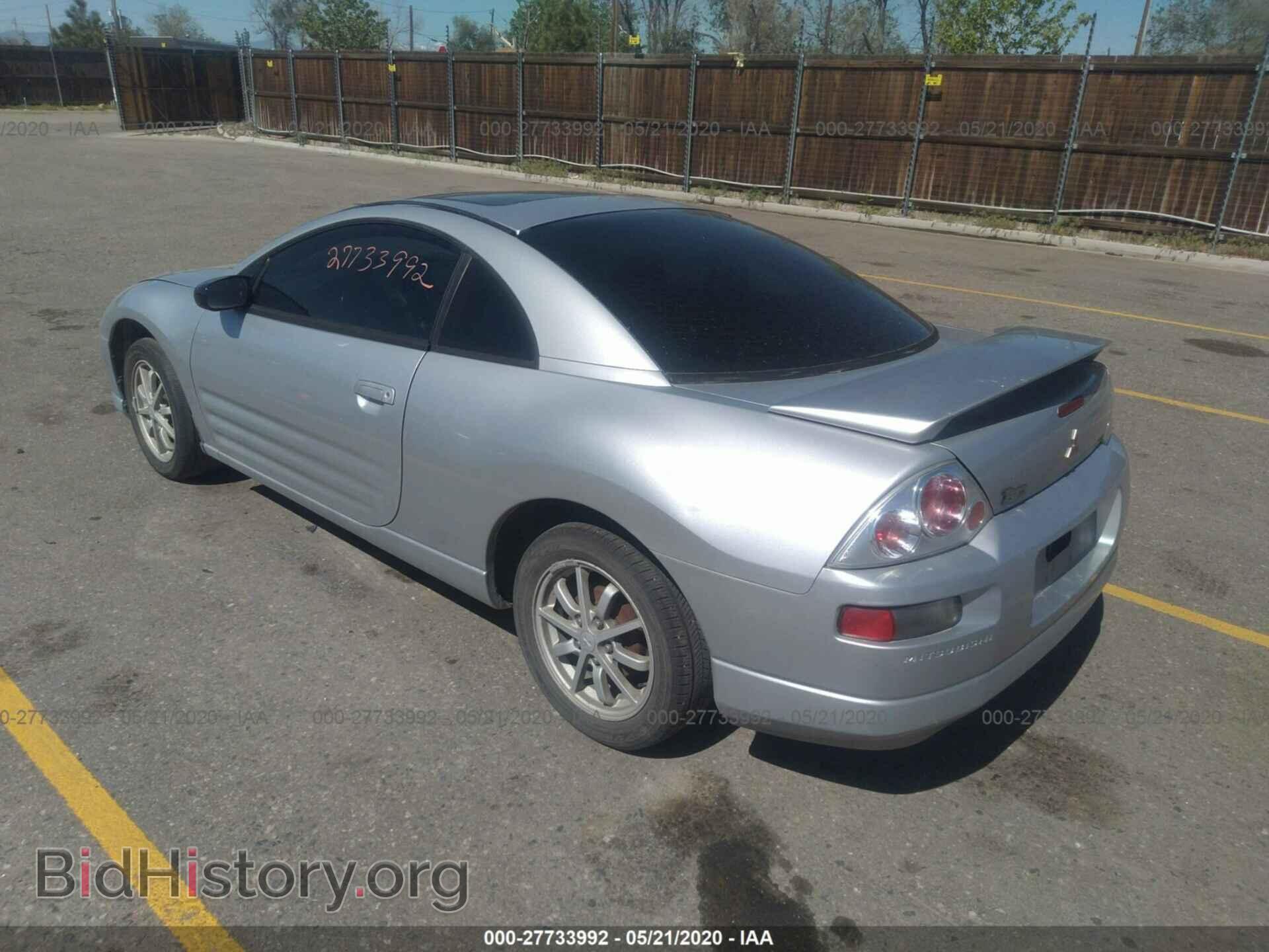 2000 MITSUBISHI ECLIPSE - VIN: 4A3AC44G4YE040751 - Photo 3
