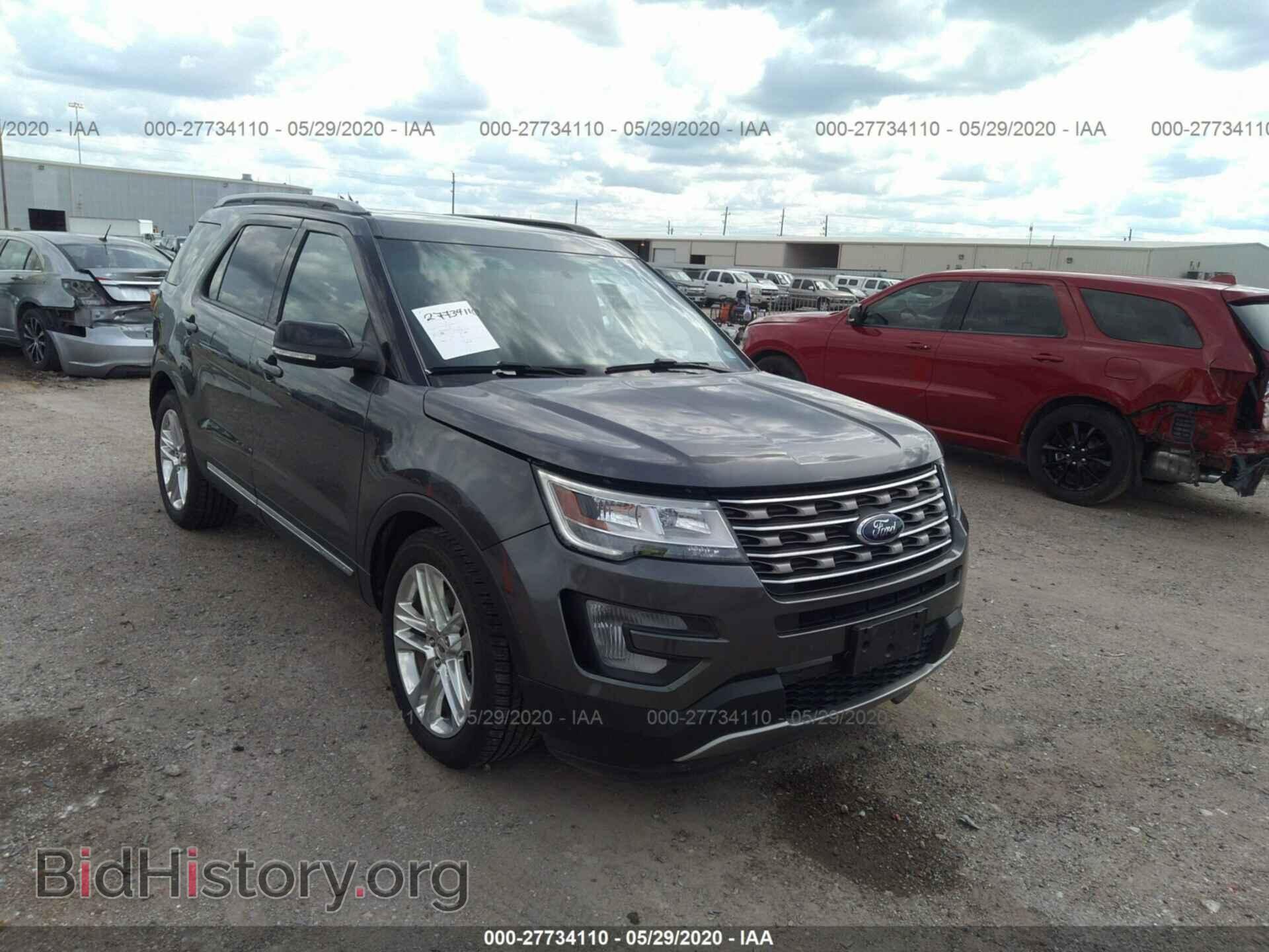 Фотография 1FM5K7D83HGA75105 - FORD EXPLORER 2017