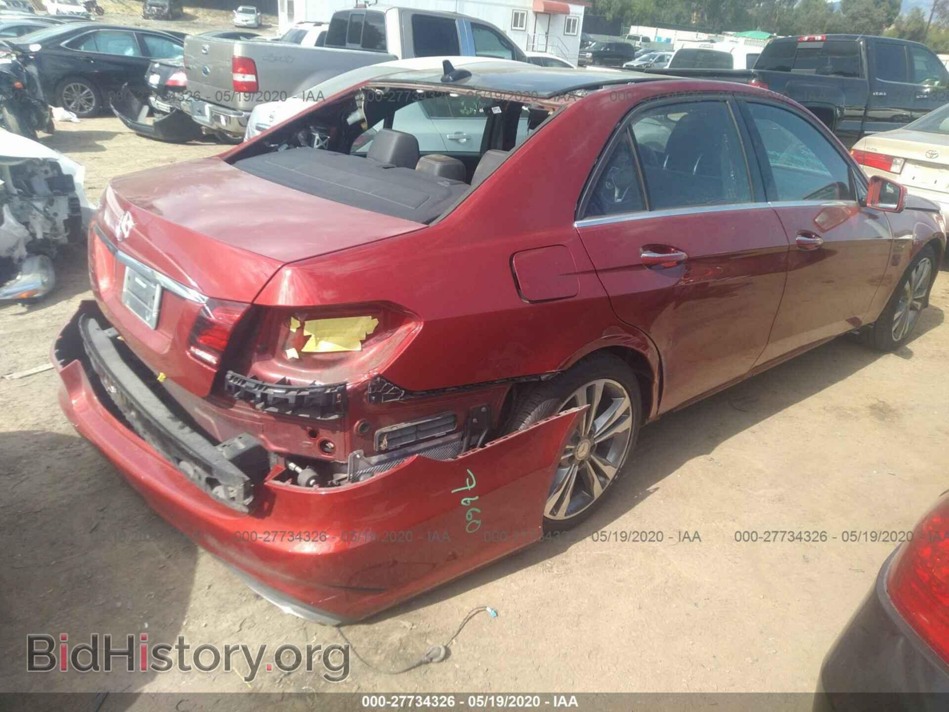 2014 MERCEDES-BENZ E-CLASS - VIN: WDDHF5KB4EB012375 - Photo 4
