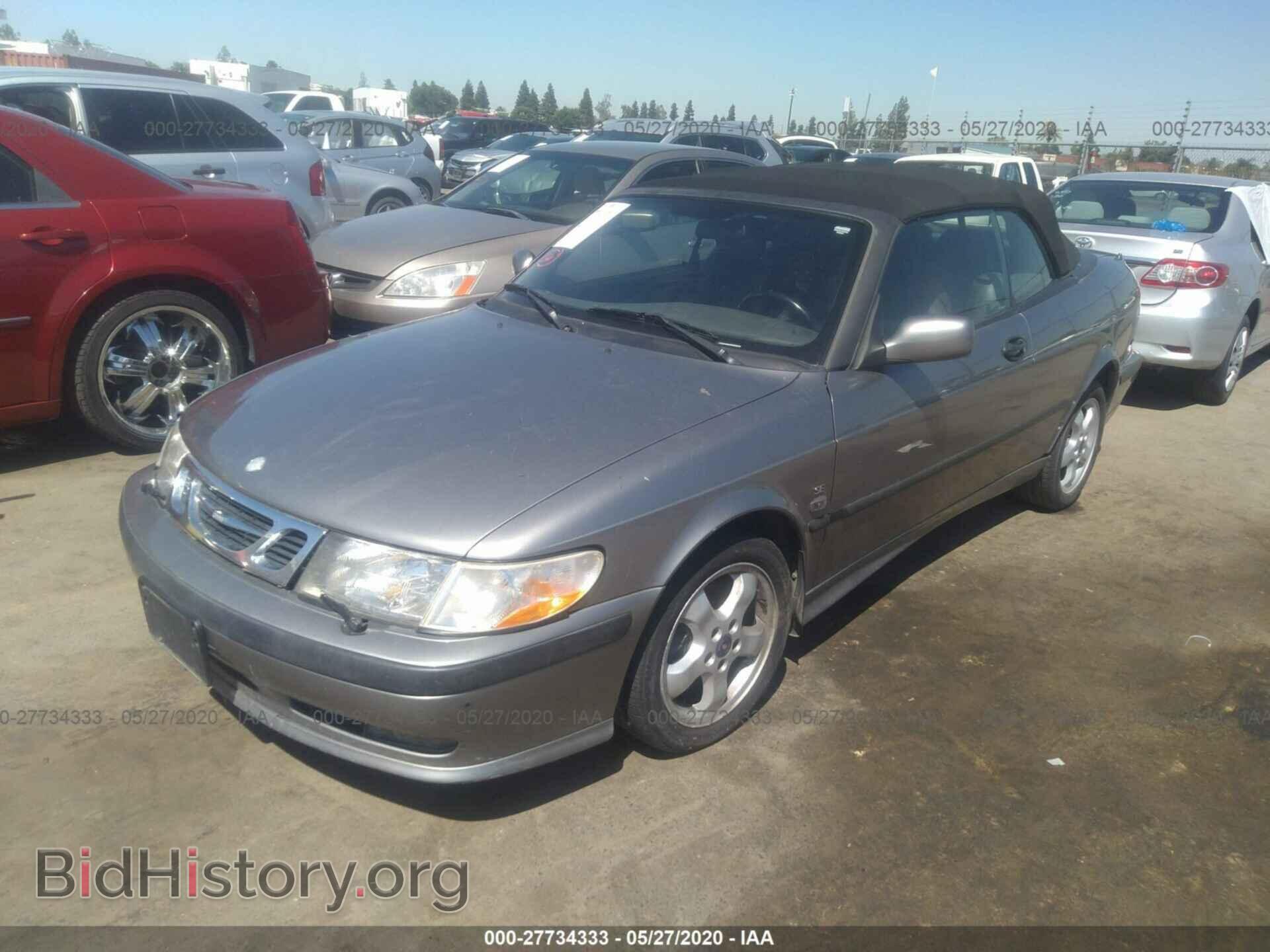 2001 SAAB 9-3 - VIN: YS3DF78K617005817 - Фото 2