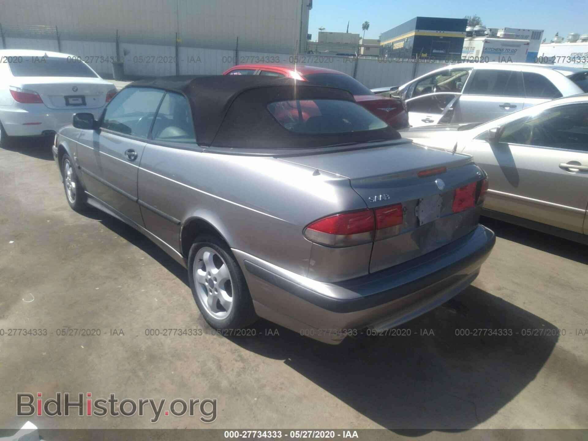 2001 SAAB 9-3 - VIN: YS3DF78K617005817 - Фото 3
