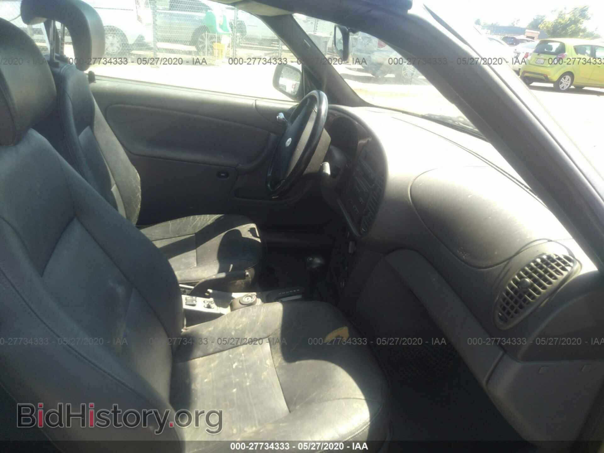 2001 SAAB 9-3 - VIN: YS3DF78K617005817 - Фото 5