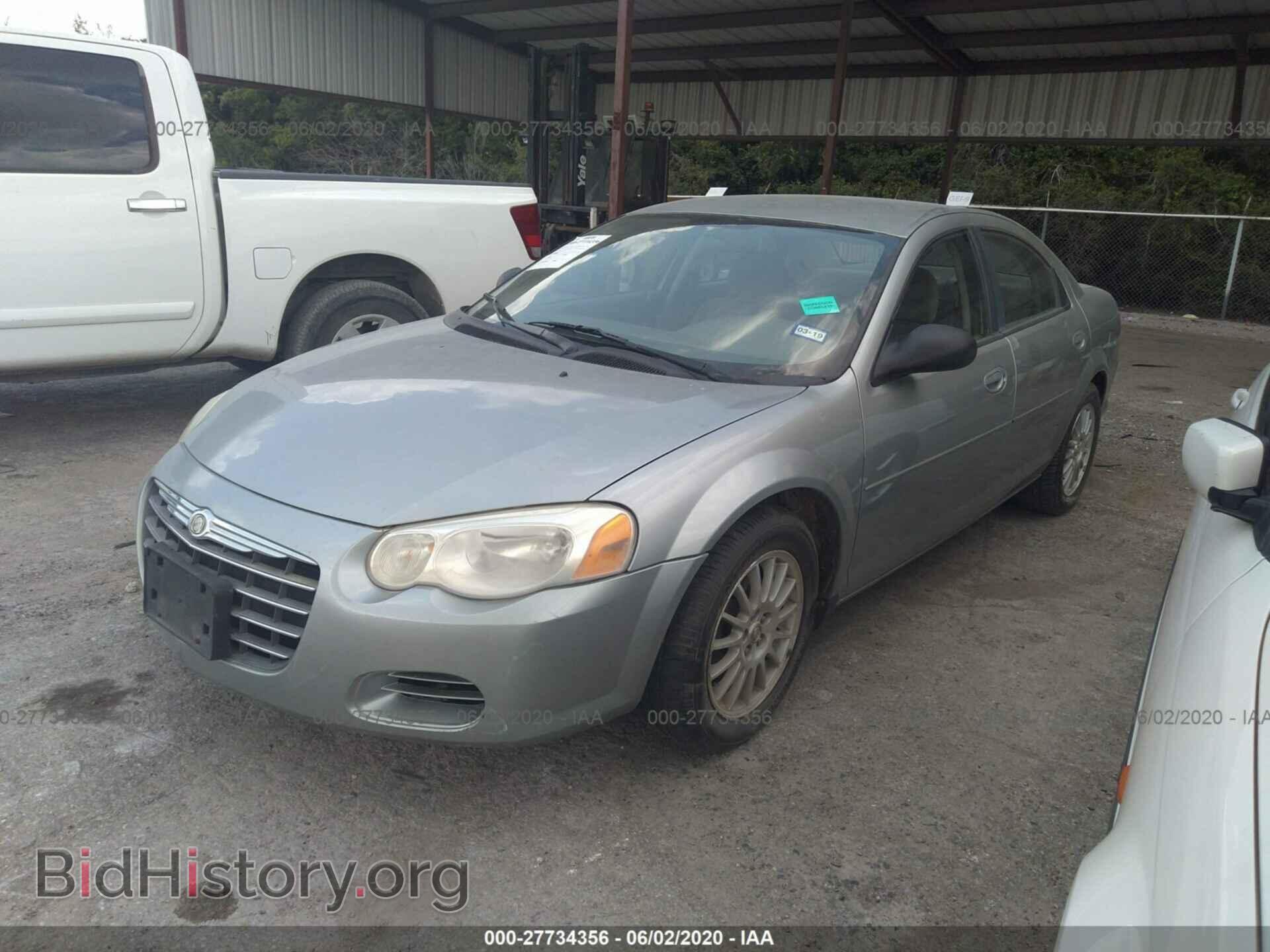 2004 CHRYSLER SEBRING - VIN: 1C3EL46R74N387914 - Фото 2