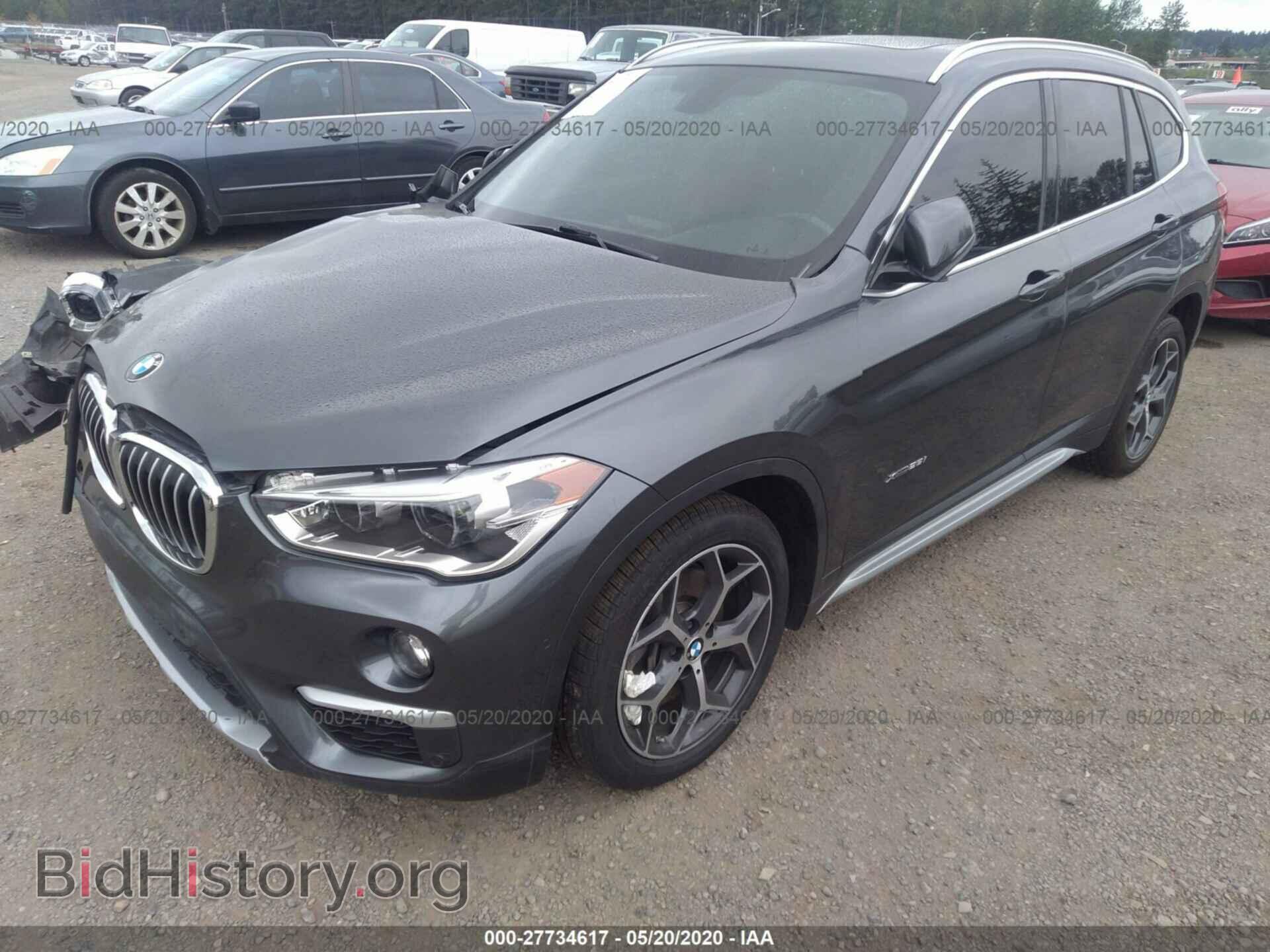 2017 BMW X1 - VIN: WBXHT3C31H5F73608 - Фото 2
