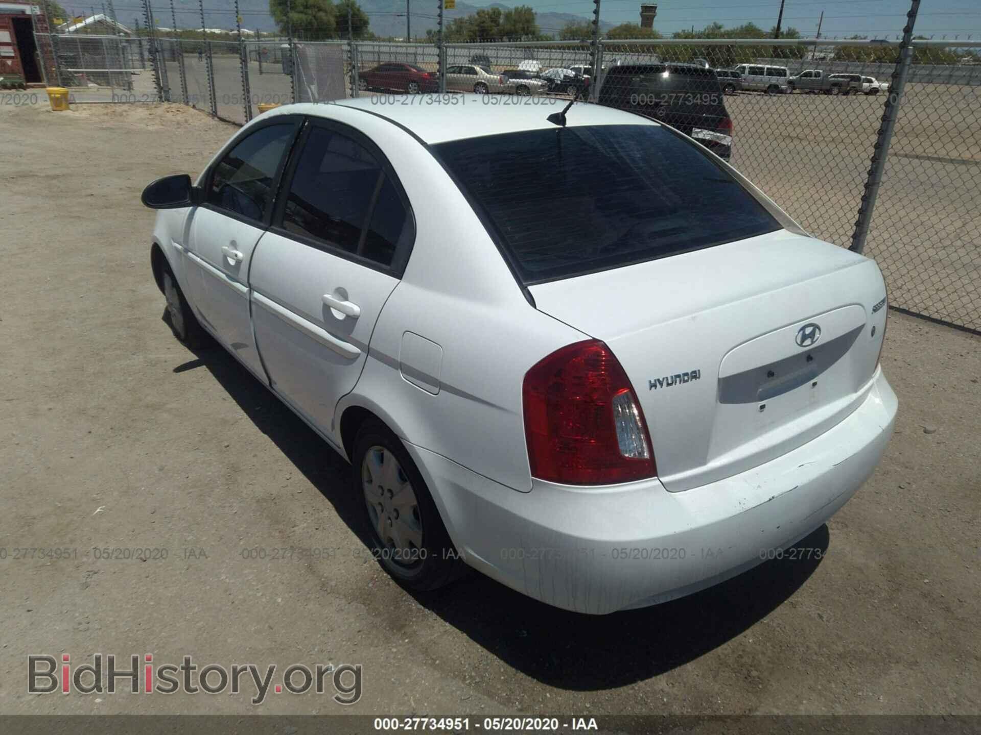 2006 HYUNDAI ACCENT - VIN: KMHCN46C76U033582 - Фото 3