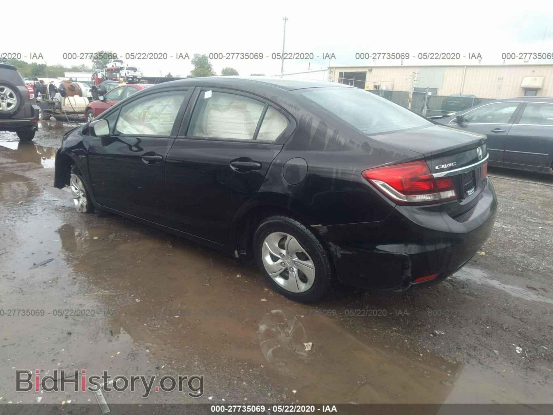 2014 HONDA CIVIC - VIN: 19XFB2F53EE003654 - Фото 3