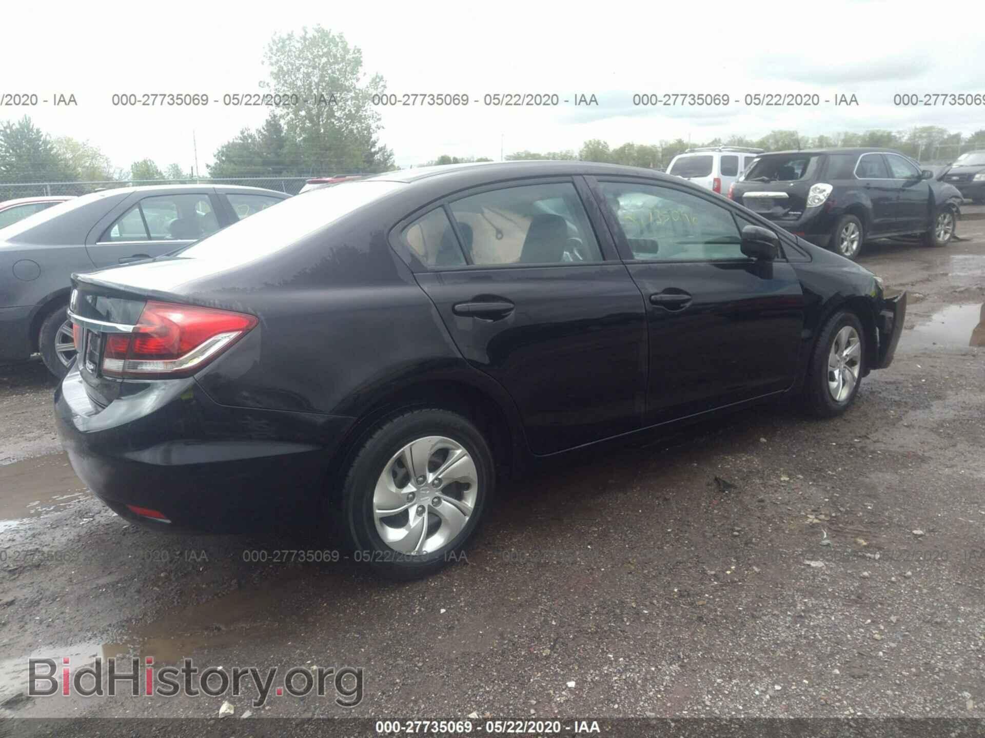 2014 HONDA CIVIC - VIN: 19XFB2F53EE003654 - Фото 4