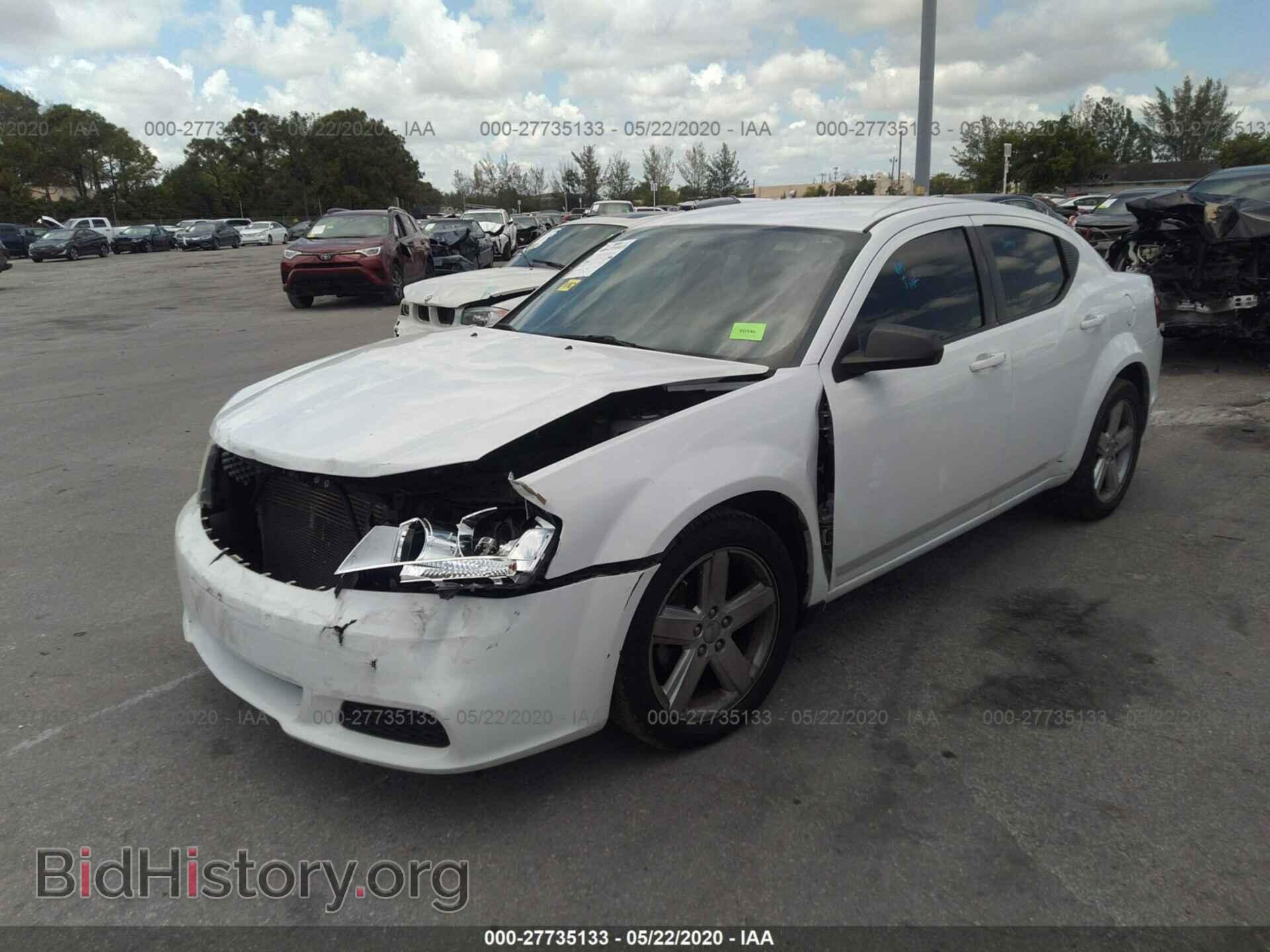 2013 DODGE AVENGER - VIN: 1C3CDZAB4DN566908 - Photo 2