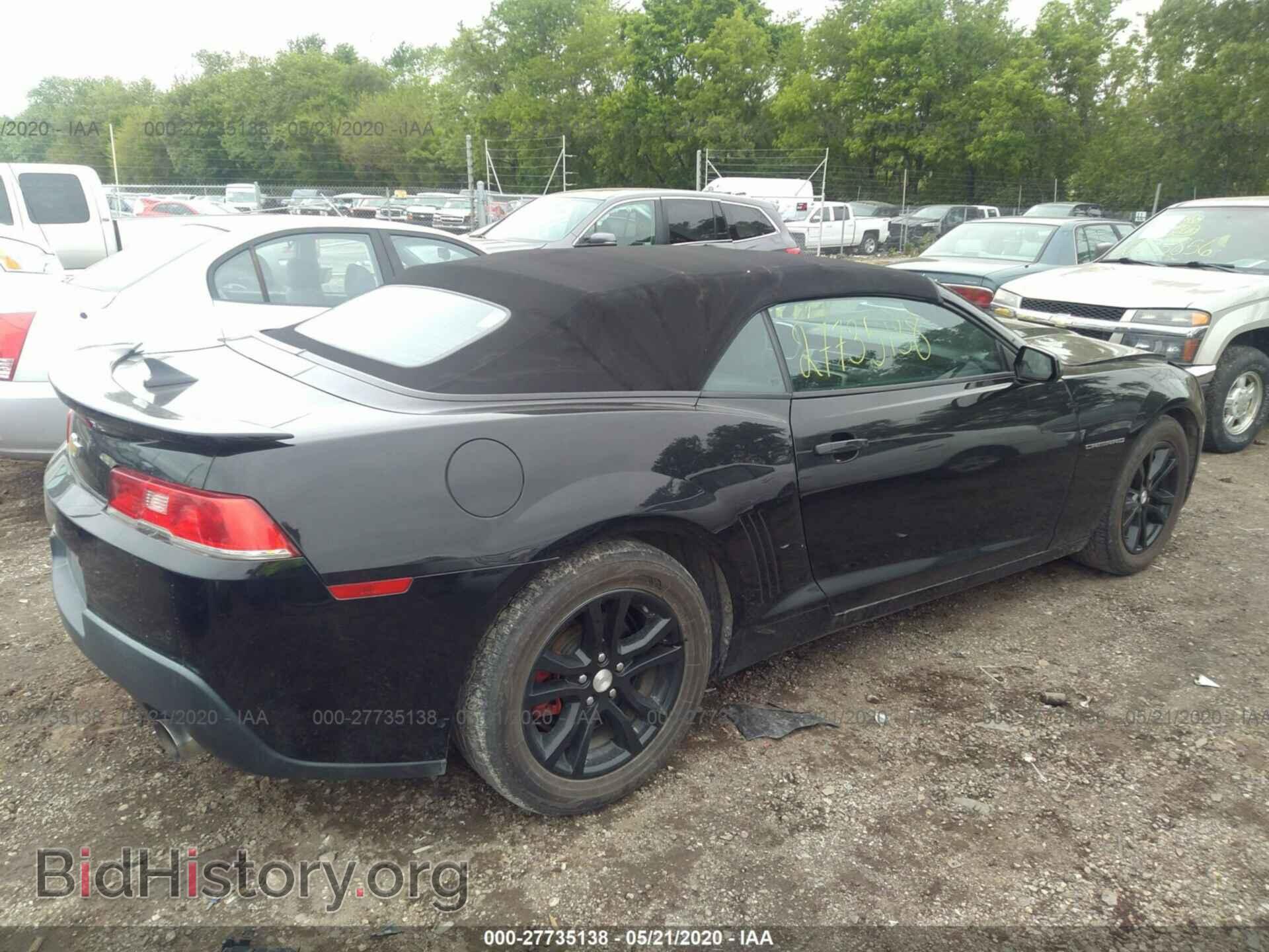 2014 CHEVROLET CAMARO - VIN: 2G1FB3D37E9127652 - Фото 4