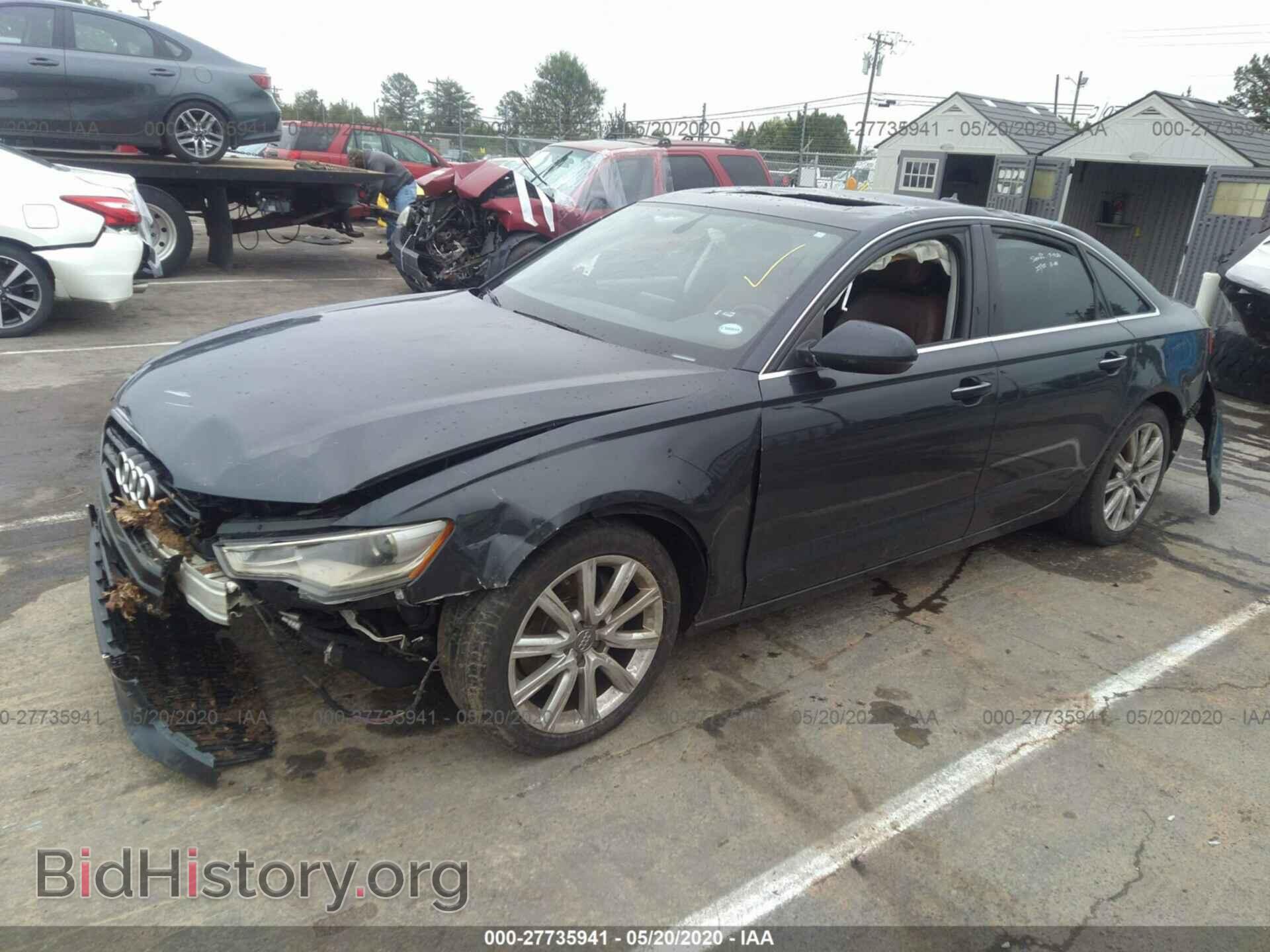 2013 AUDI A6 - VIN: WAUDFAFC8DN102790 - Фото 2