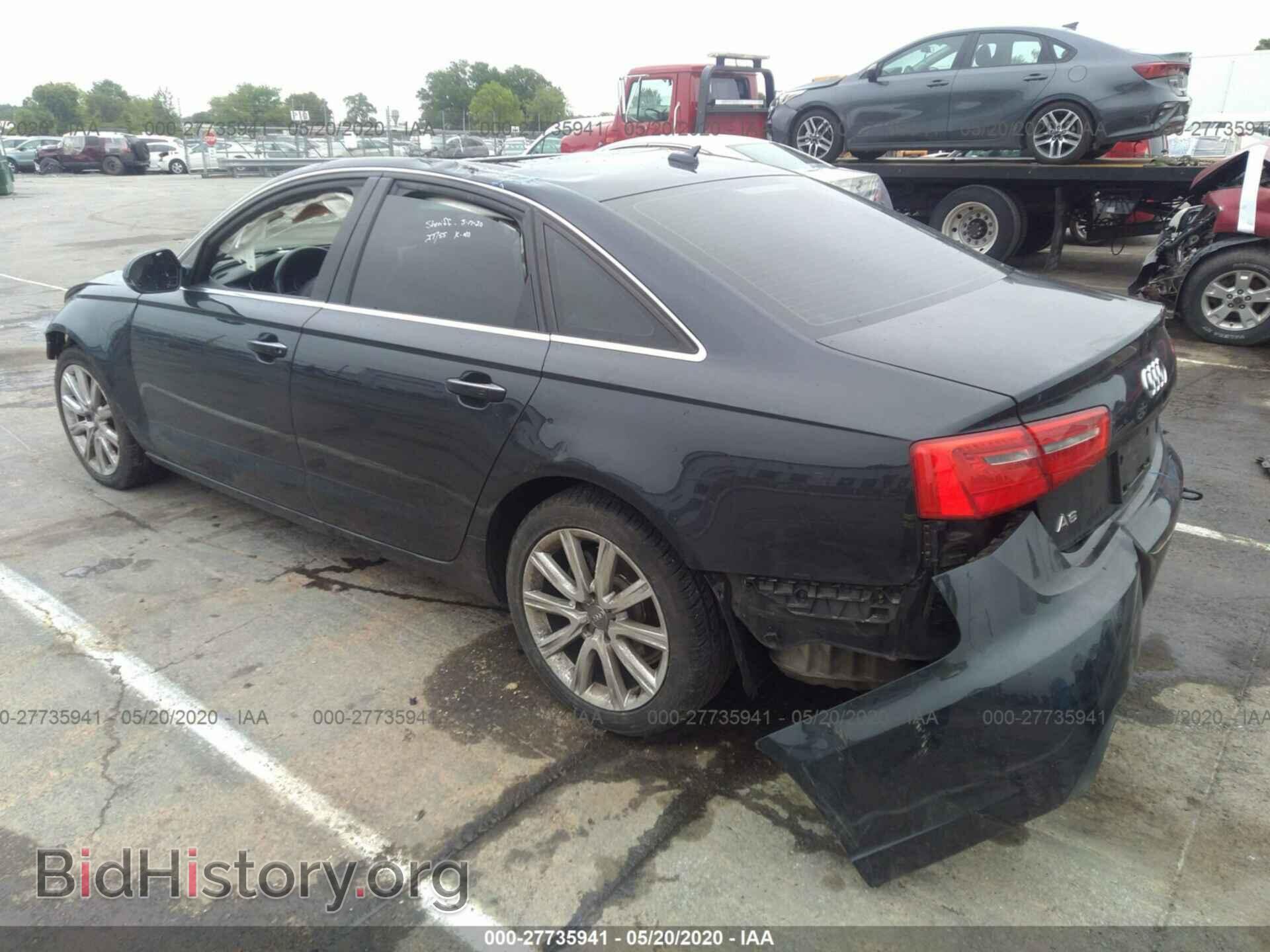 2013 AUDI A6 - VIN: WAUDFAFC8DN102790 - Фото 3