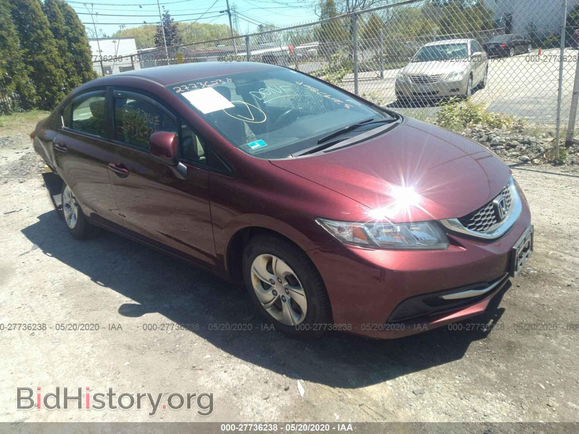 Фотография 19XFB2E57DE****** - HONDA CIVIC 2013