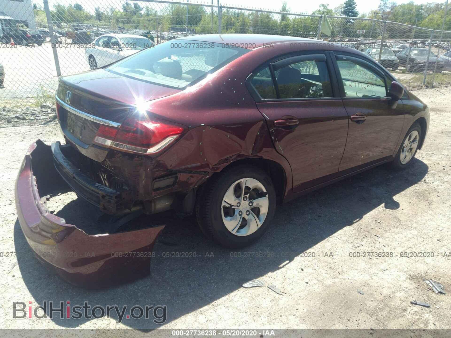 2013 HONDA CIVIC - VIN: 19XFB2E57DE062674 - Photo 4