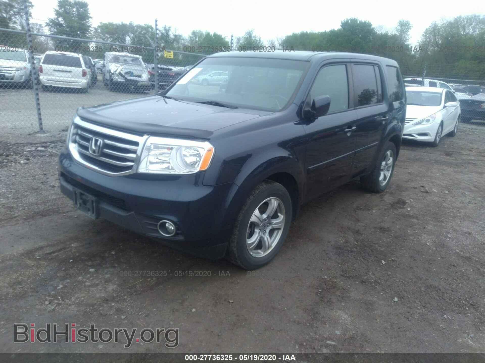 2012 HONDA PILOT - VIN: 5FNYF4H73CB032604 - Photo 2