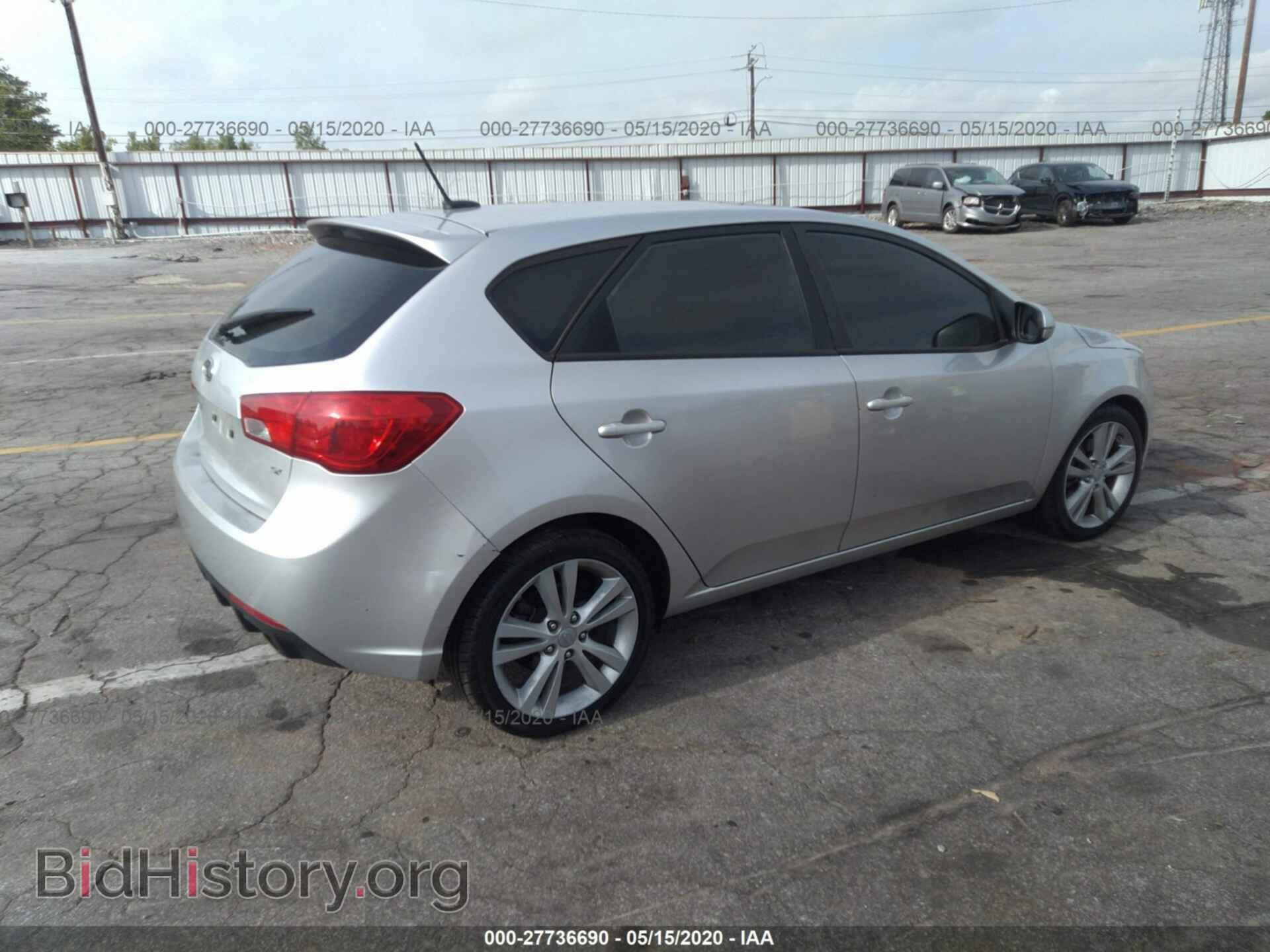 2011 KIA FORTE - VIN: KNAFW5A35B5355229 - Photo 4