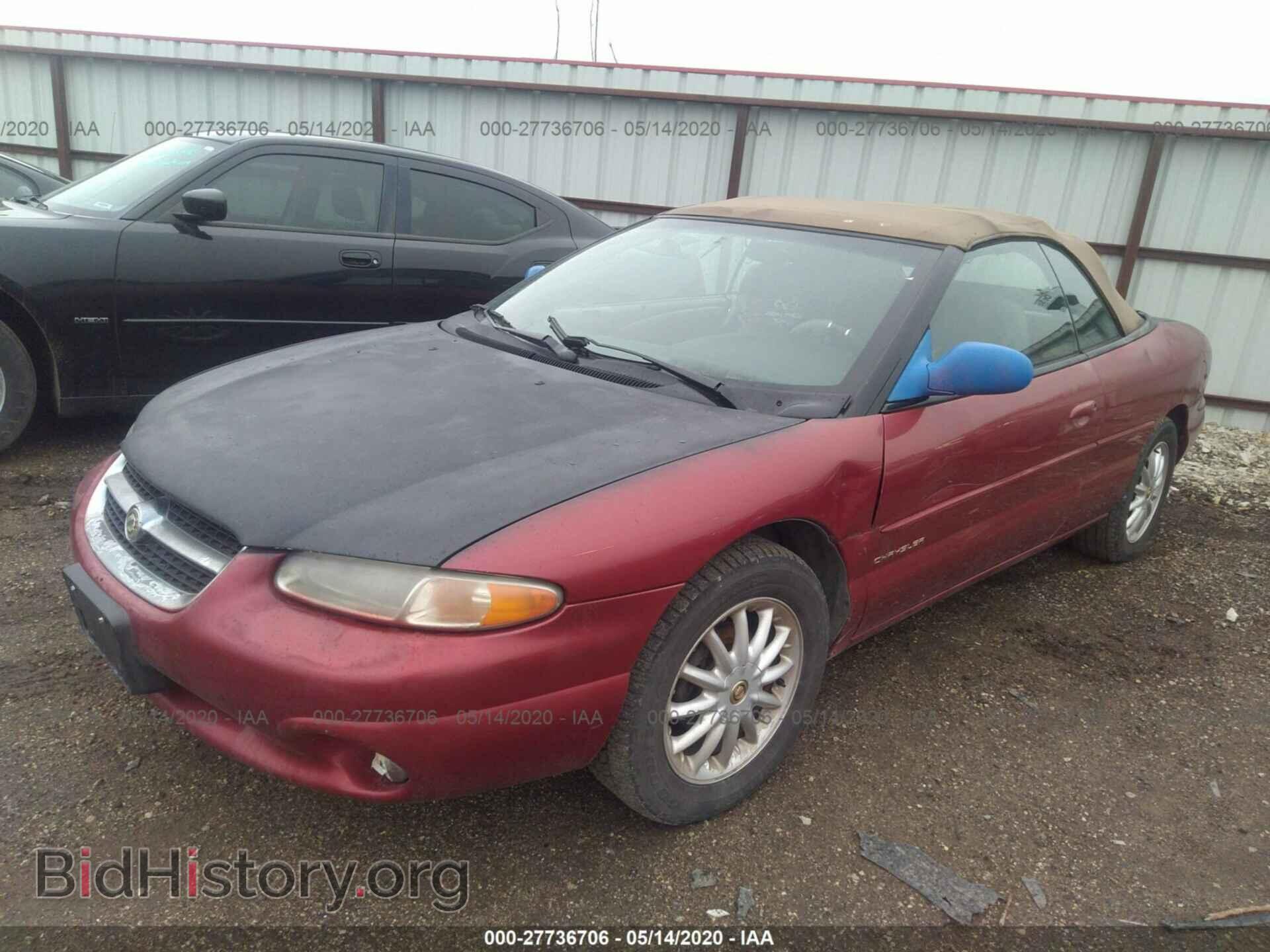 1998 CHRYSLER SEBRING - VIN: 3C3EL55H9WT208211 - Фото 2