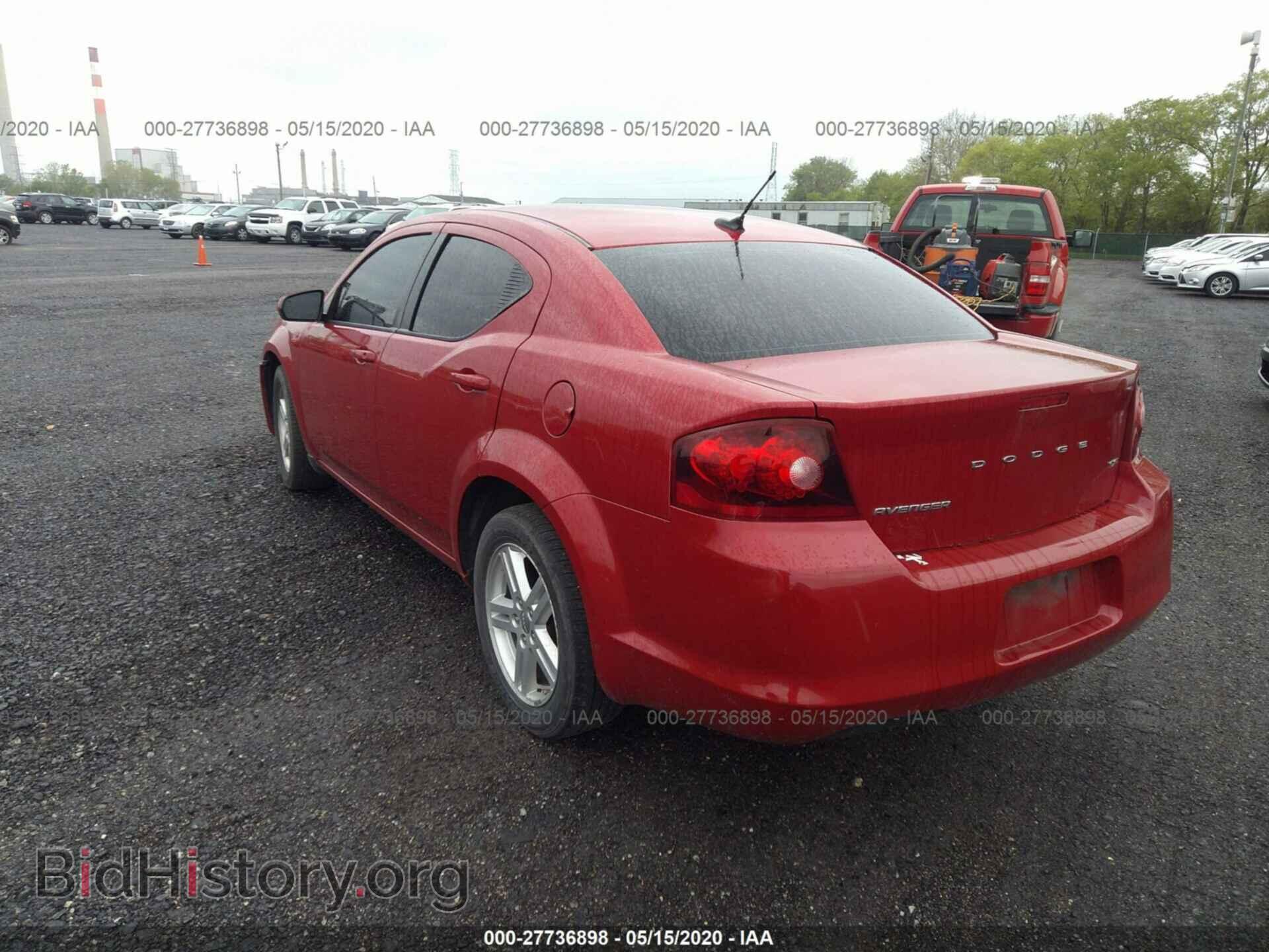 2012 DODGE AVENGER - VIN: 1C3CDZCB7CN186814 - Photo 3