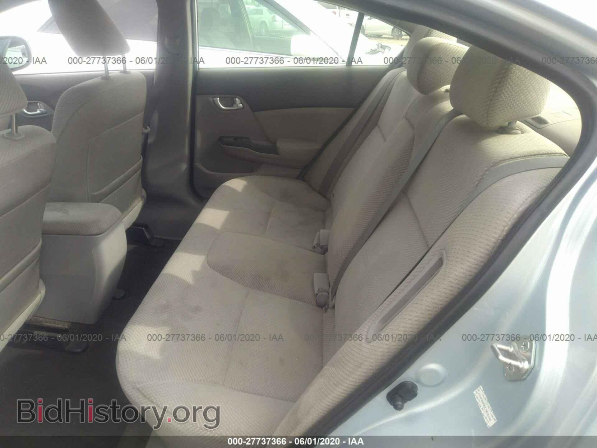 2012 HONDA CIVIC - VIN: JHMFB4F25CS005240 - Фото 8