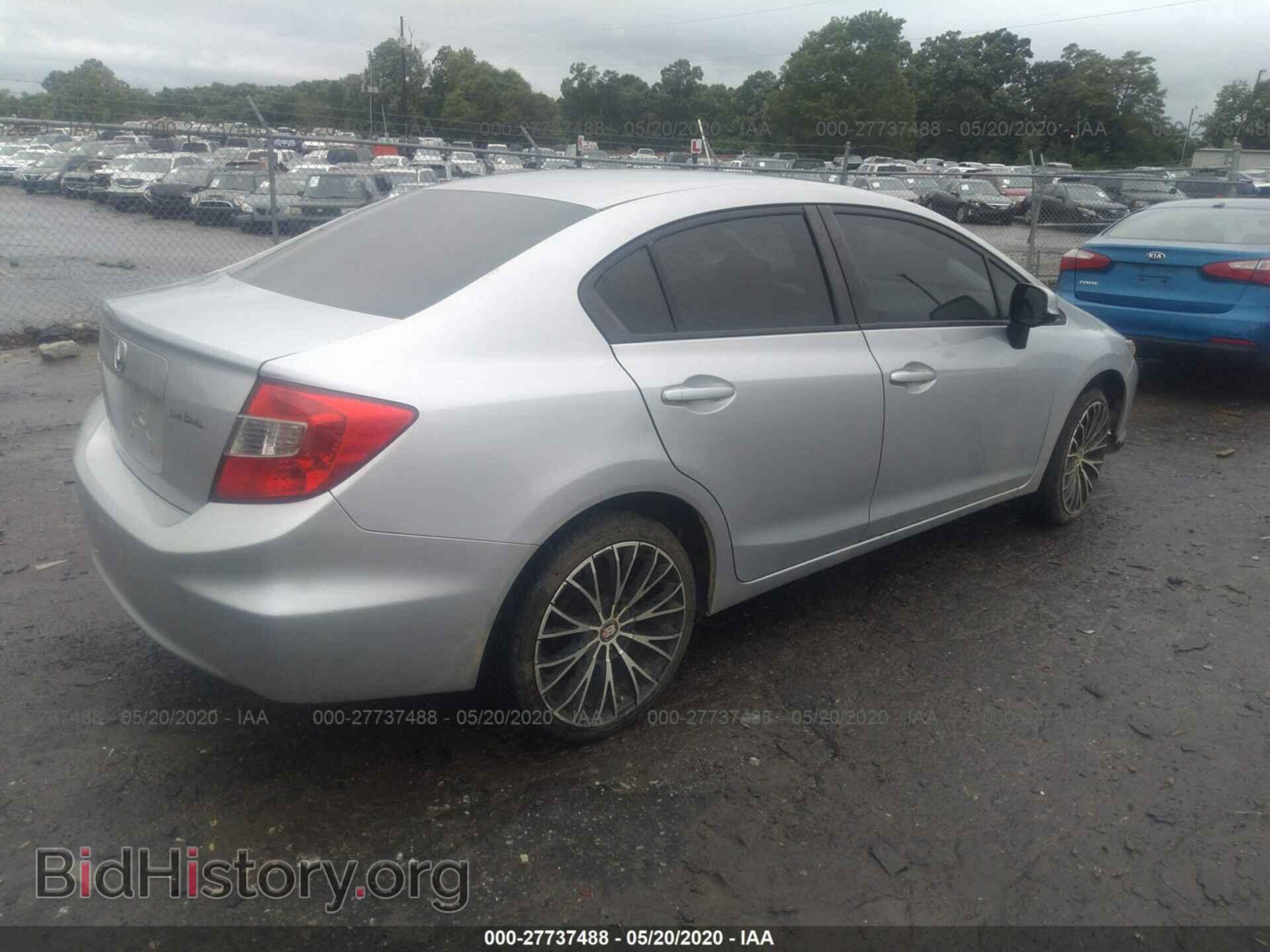 2012 HONDA CIVIC - VIN: 19XFB2F54CE043688 - Фото 4