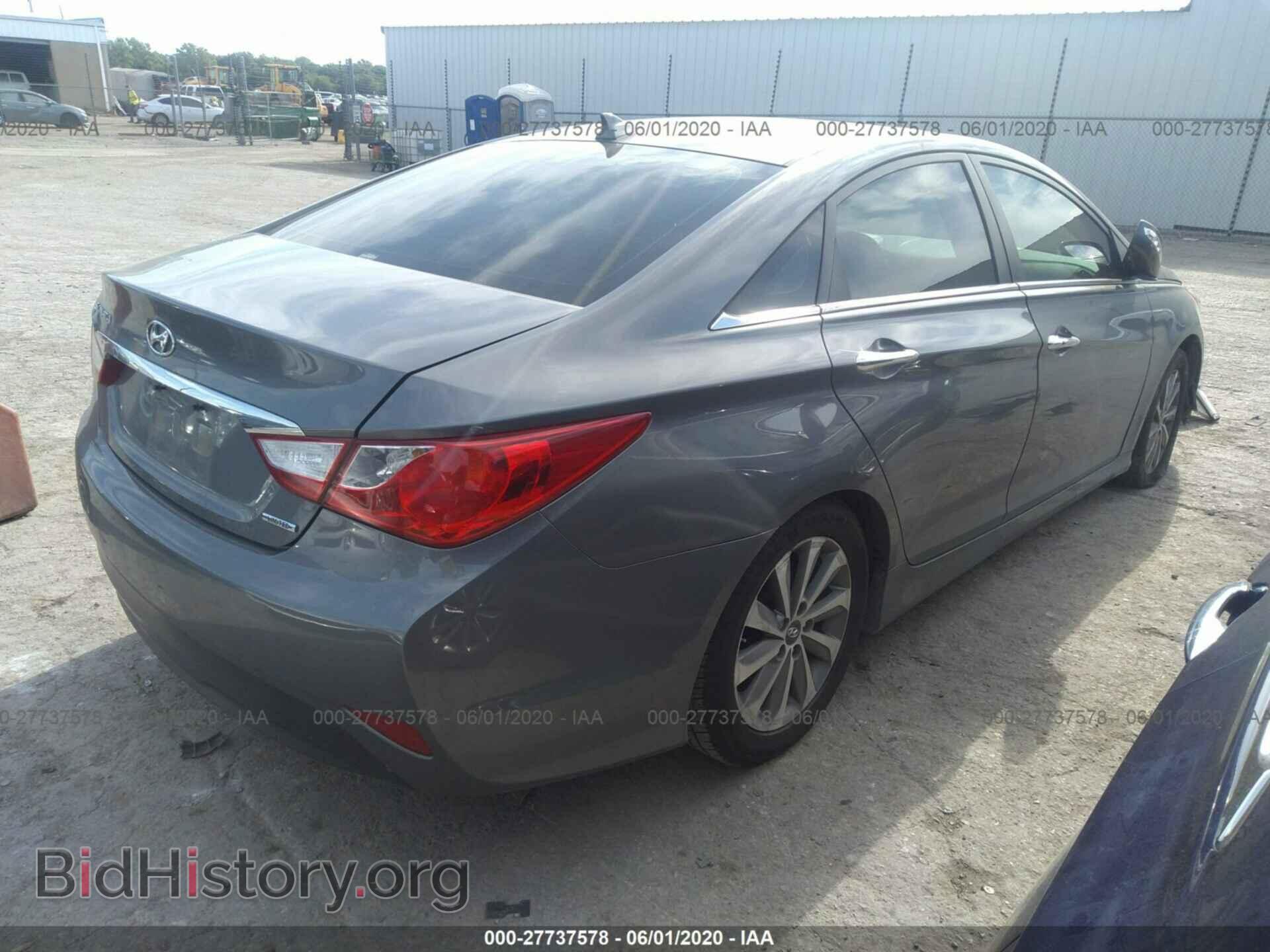 2014 HYUNDAI SONATA - VIN: 5NPEC4AC4EH879929 - Фото 4