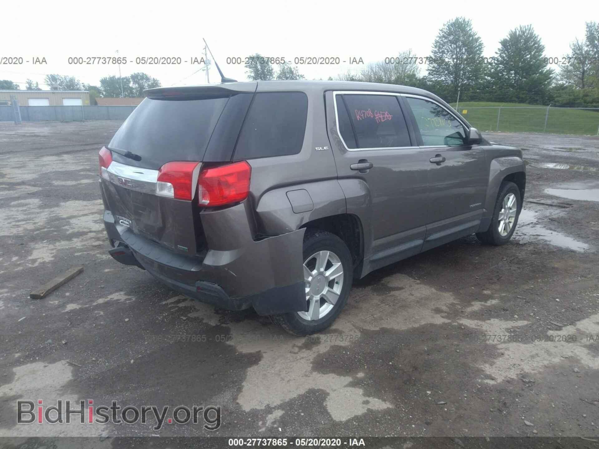 2012 GMC TERRAIN - VIN: 2GKALMEK8C6267271 - Фото 4