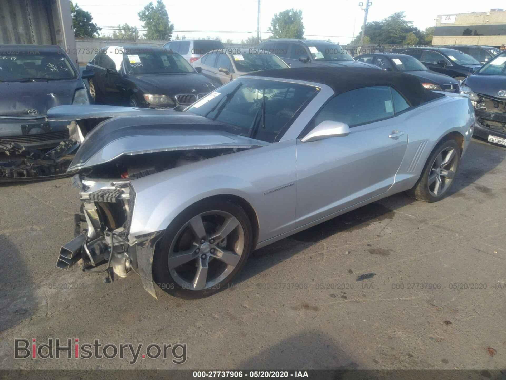 2011 CHEVROLET CAMARO - VIN: 2G1FB3DD9B9213209 - Фото 2