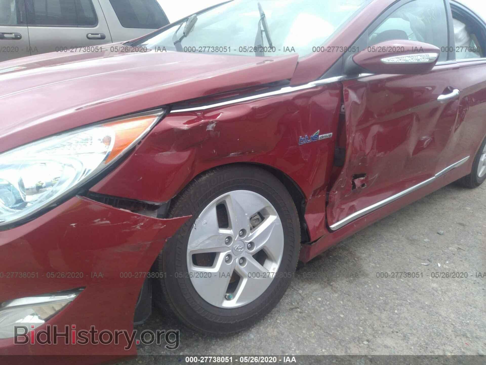 2012 HYUNDAI SONATA - VIN: KMHEC4A43CA041805 - Фото 6