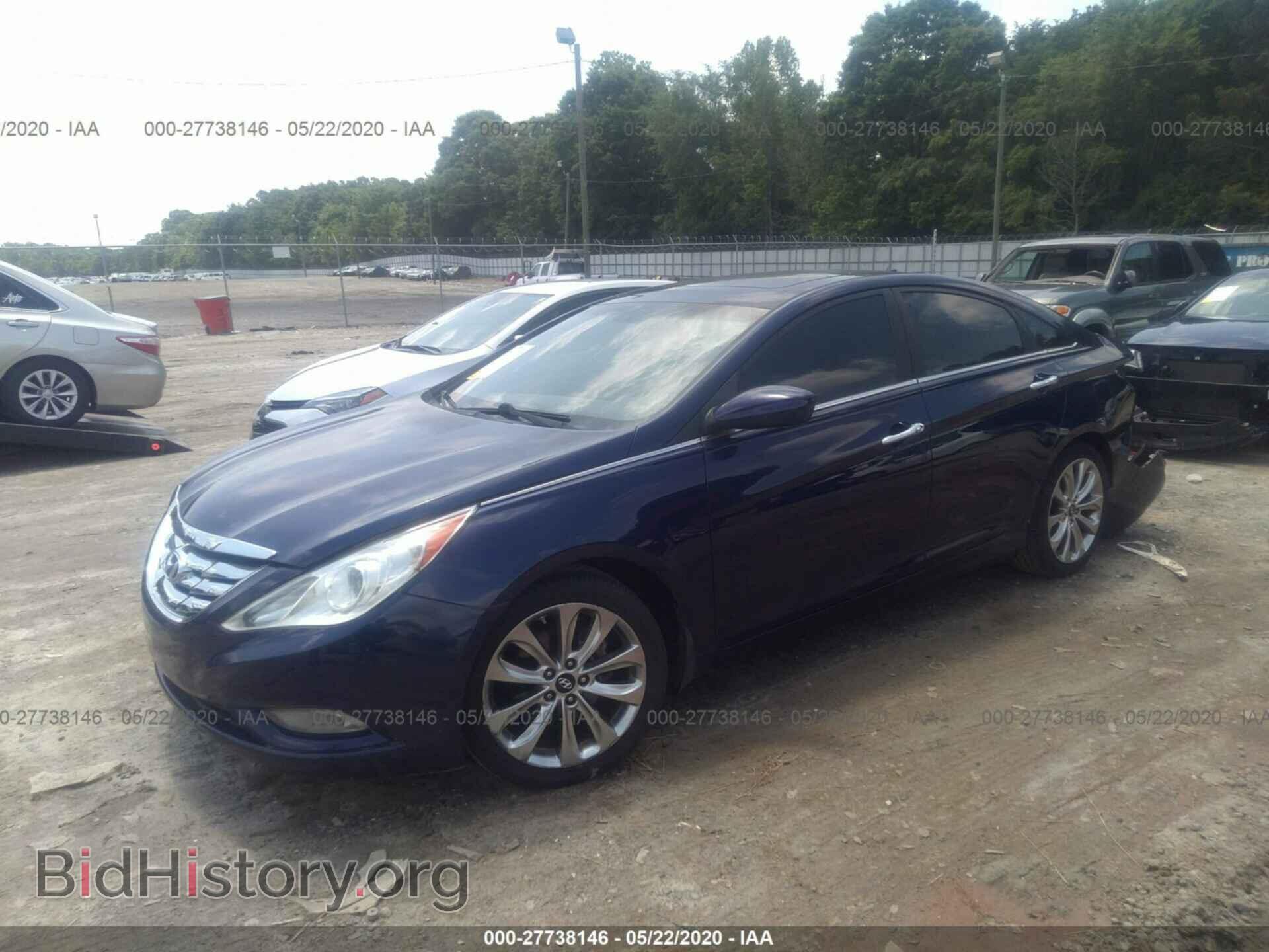 2012 HYUNDAI SONATA - VIN: 5NPEC4AC8CH481300 - Фото 2