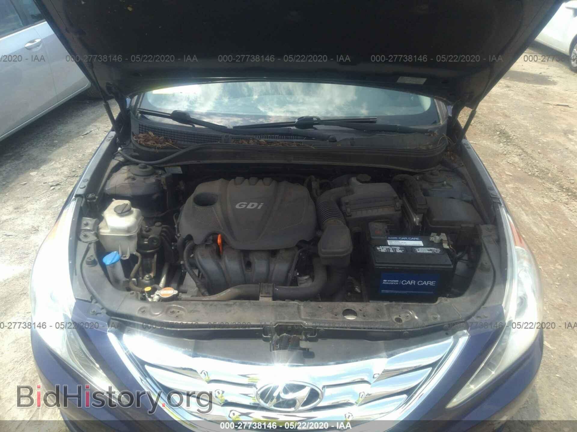 2012 HYUNDAI SONATA - VIN: 5NPEC4AC8CH481300 - Фото 10
