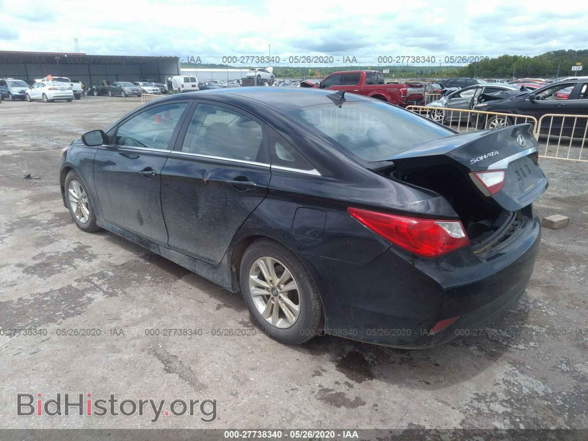 2014 HYUNDAI SONATA - VIN: 5NPEB4AC4EH845847 - Фото 3