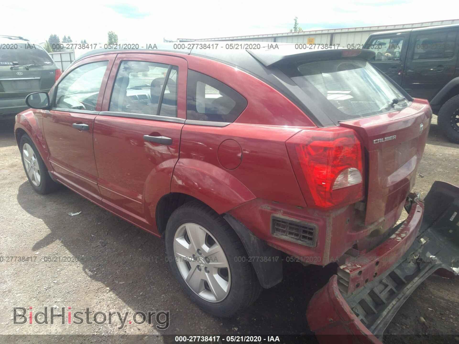 2007 DODGE CALIBER - VIN: 1B3HB48B97D380163 - Фото 3