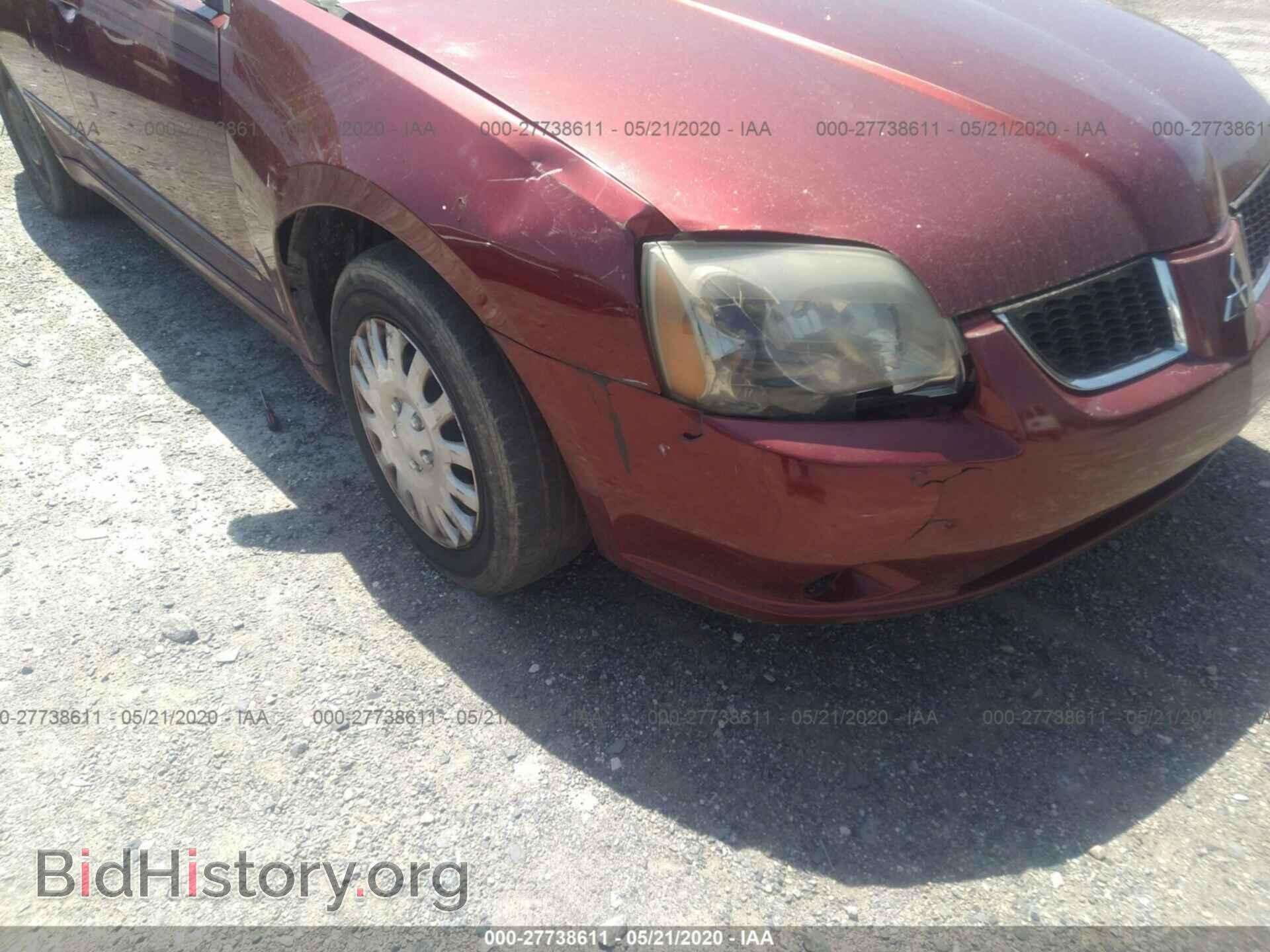 2005 MITSUBISHI GALANT - VIN: 4A3AB36F25E067475 - Фото 6