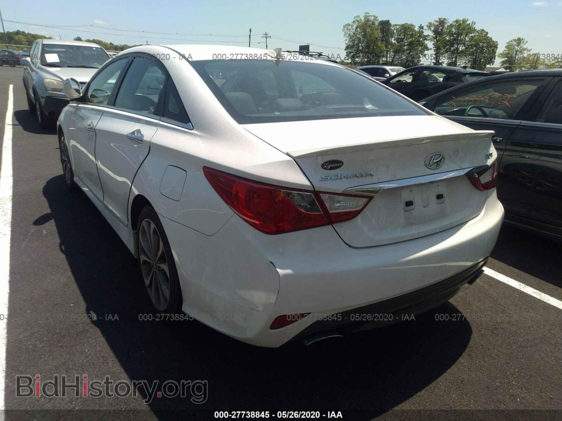 2014 HYUNDAI SONATA - VIN: 5NPEC4AB6EH867062 - Фото 3