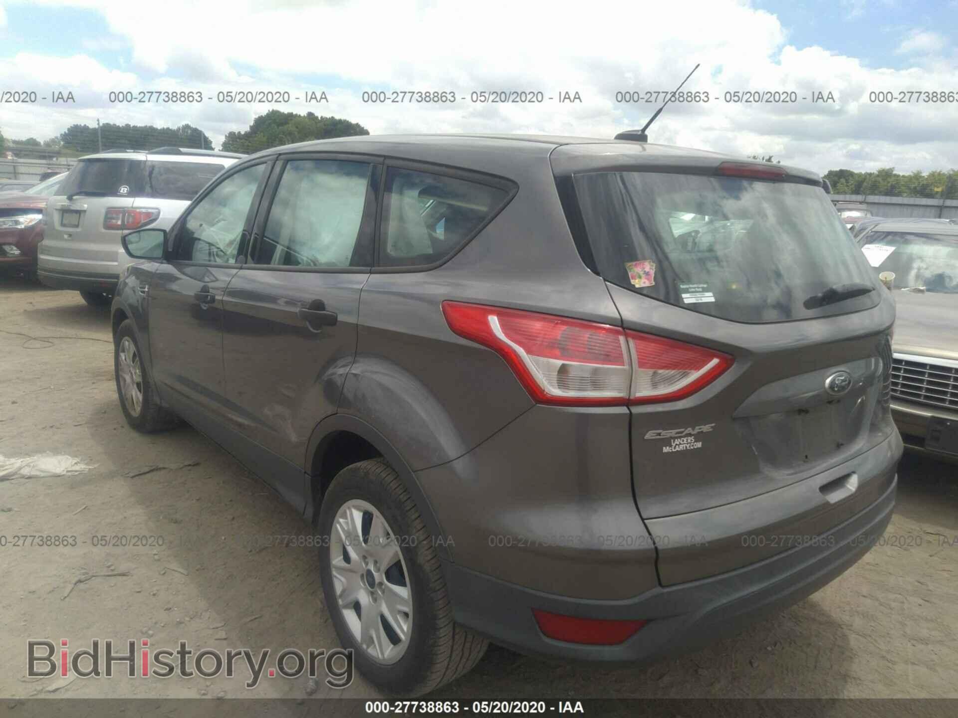2014 FORD ESCAPE - VIN: 1FMCU0F70EUA52794 - Фото 3