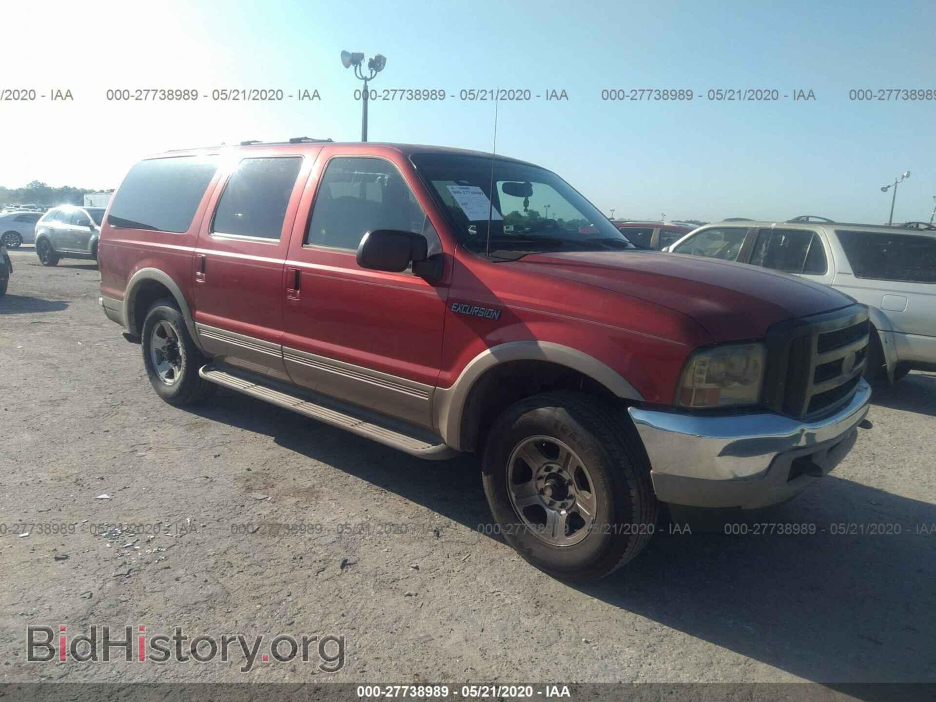 Photo 1FMNU42S11EB54006 - FORD EXCURSION 2001
