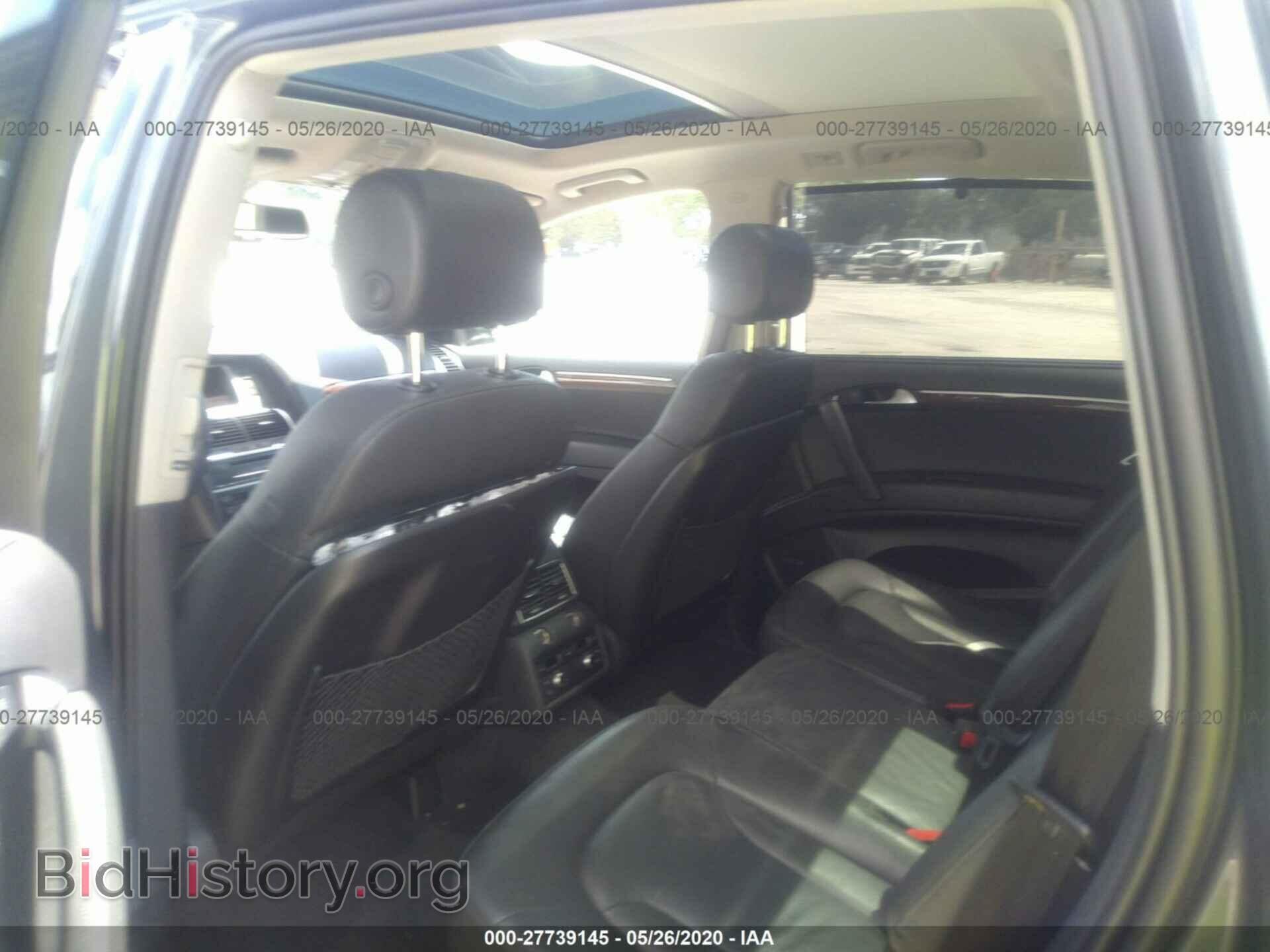 2012 AUDI Q7 - VIN: WA1LGAFE4CD008644 - Фото 8