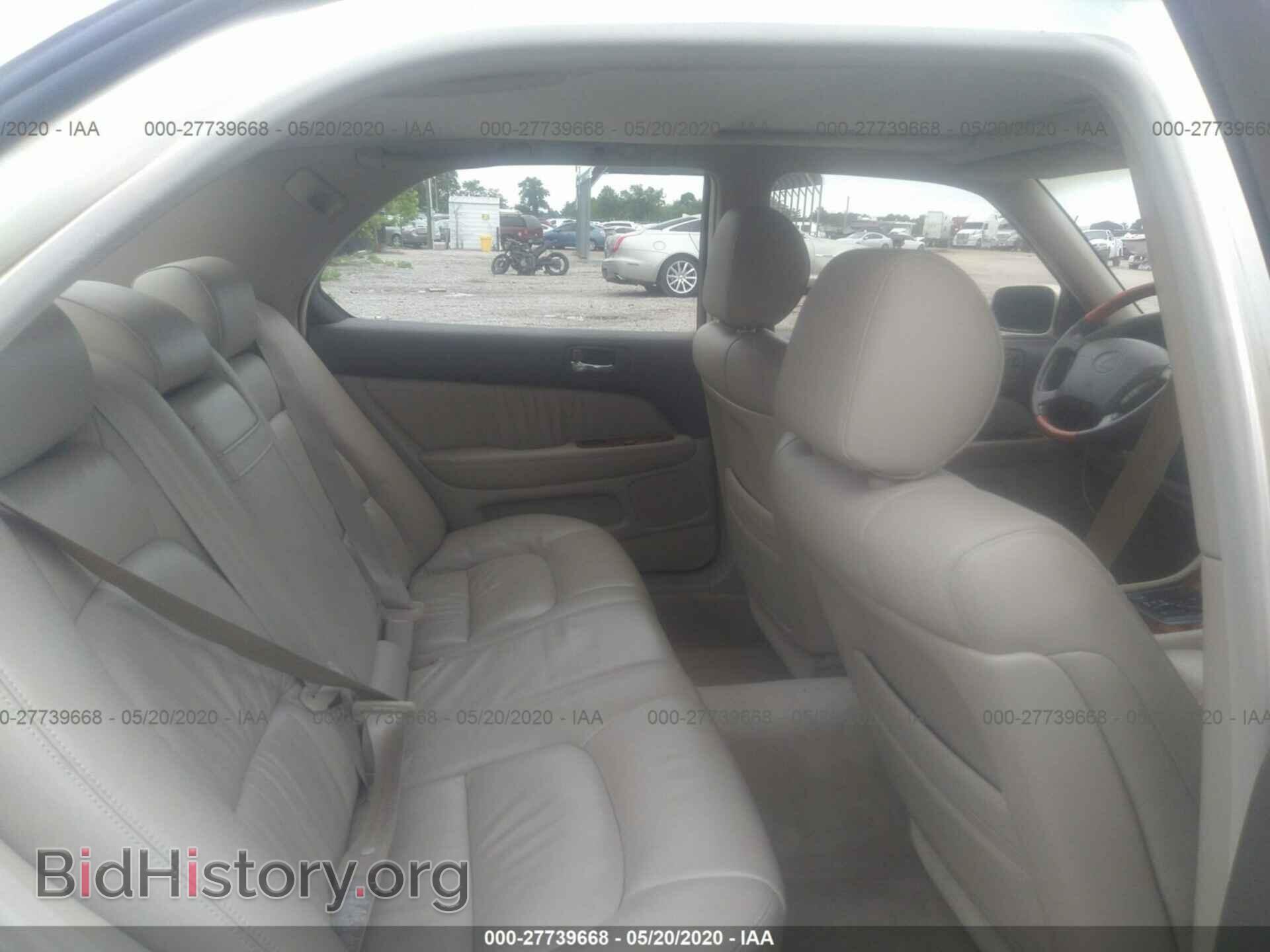 1999 LEXUS LS - VIN: JT8BH28F8X0153188 - Фото 8
