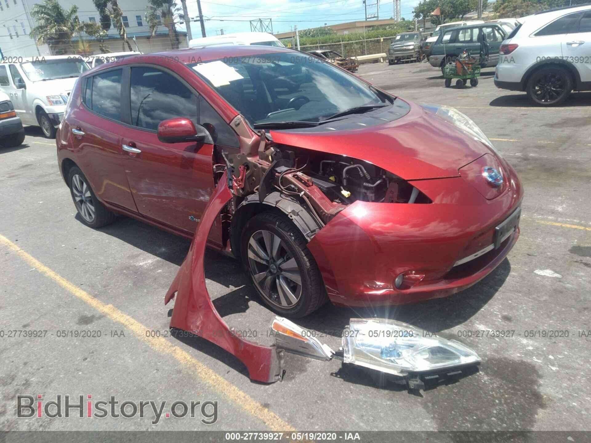 Фотография 1N4AZ0CP8DC403477 - NISSAN LEAF 2013