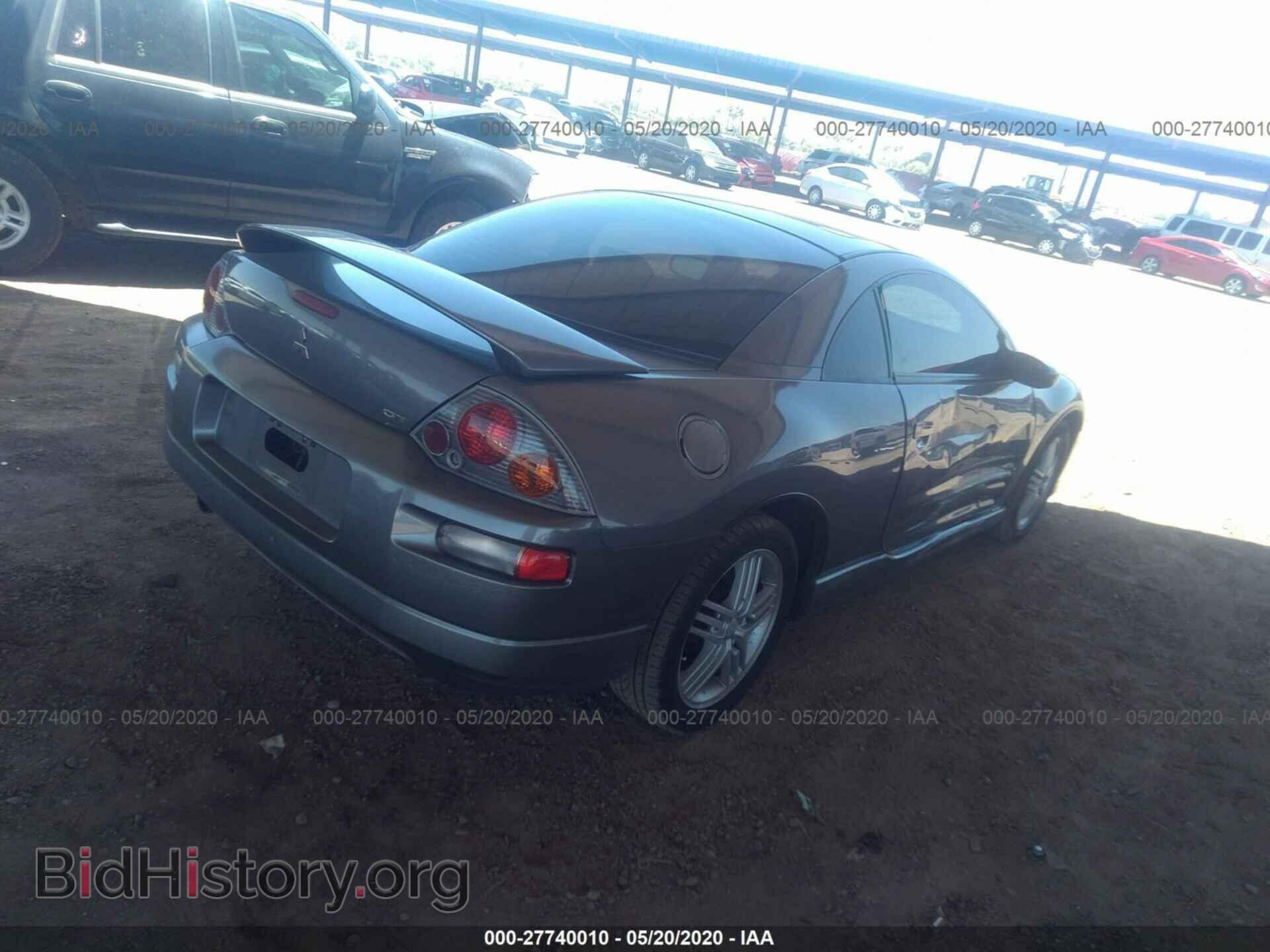 2003 MITSUBISHI ECLIPSE - VIN: 4A3AC84H93E006376 - Фото 4