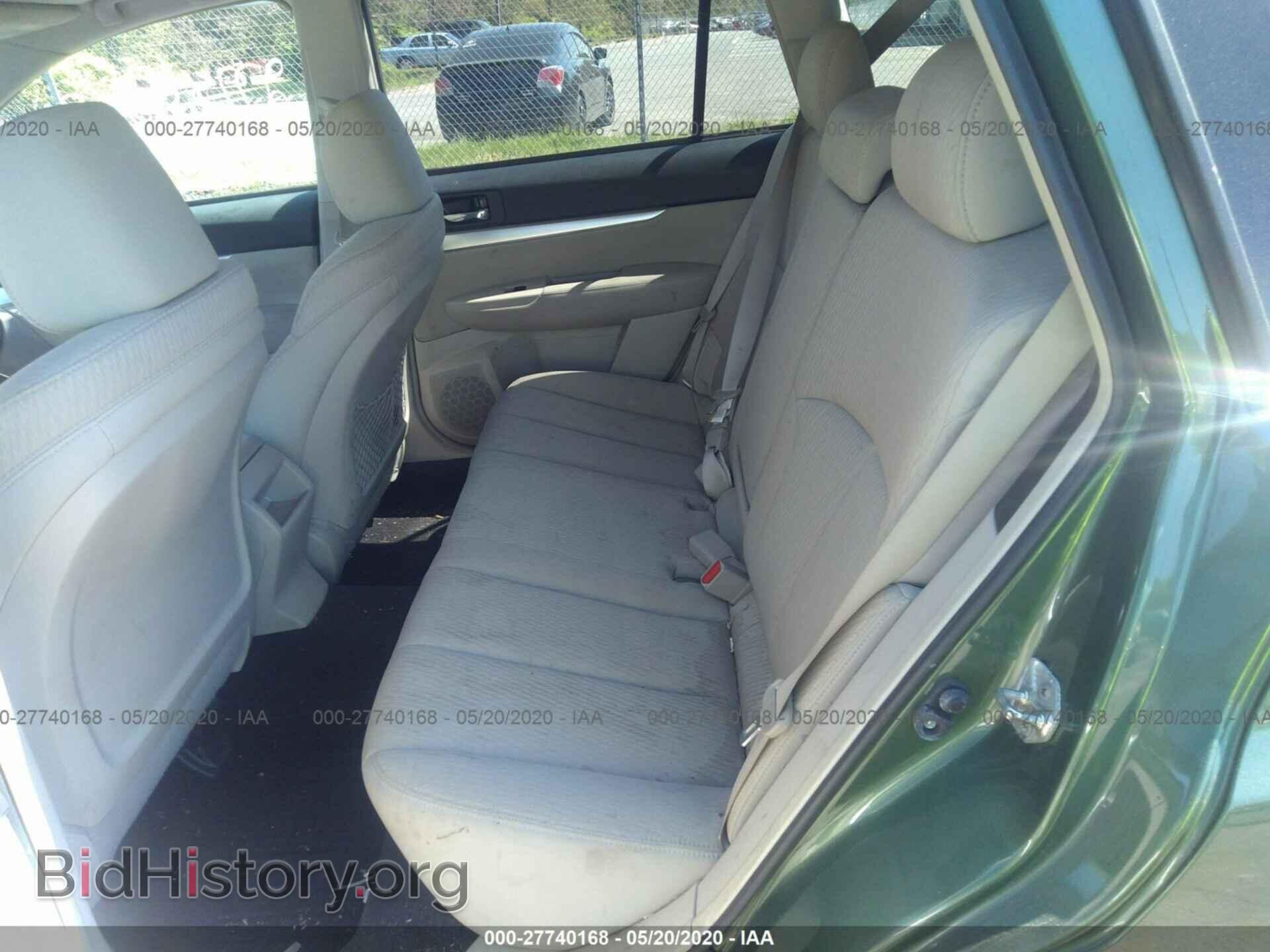 2011 SUBARU OUTBACK - VIN: 4S4BRBGC9B3358821 - Фото 8