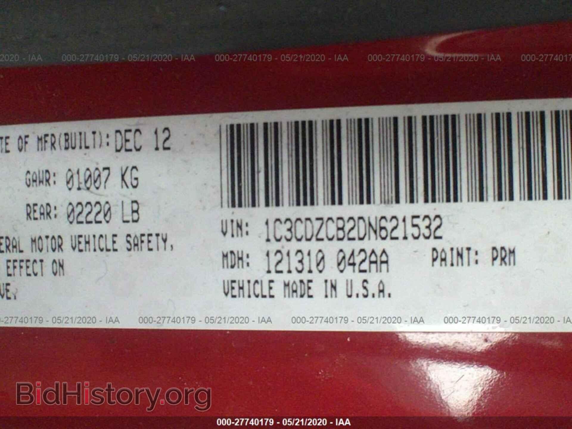 2013 DODGE AVENGER - VIN: 1C3CDZCB2DN621532 - Photo 9