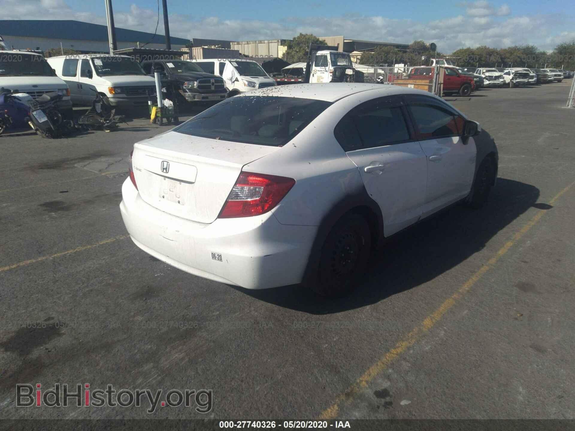 2012 HONDA CIVIC - VIN: 2HGFB2F55CH558804 - Фото 4